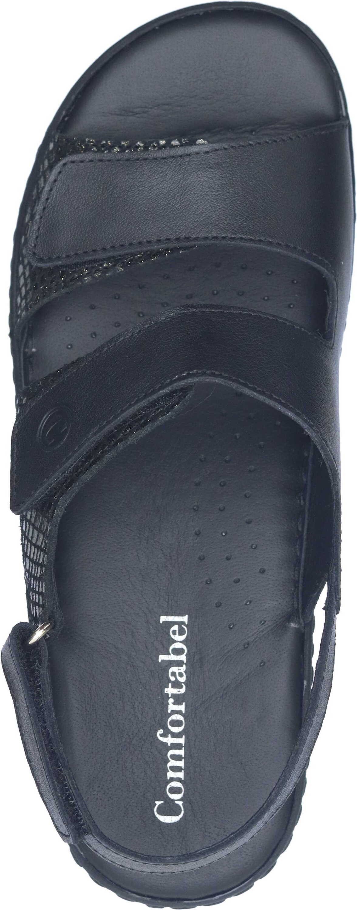 Comfortabel Sandaletten Sandalette aus echtem Leder