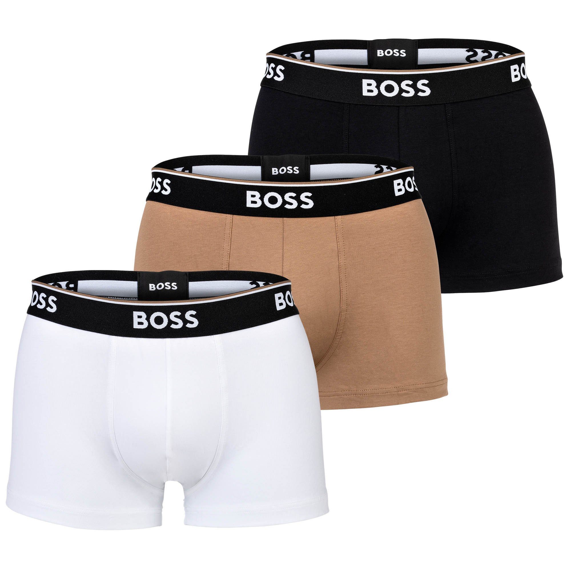 BOSS Boxer Herren Boxershort 3er Pack Baumwolle (Packung, 3er Pack) günstig online kaufen