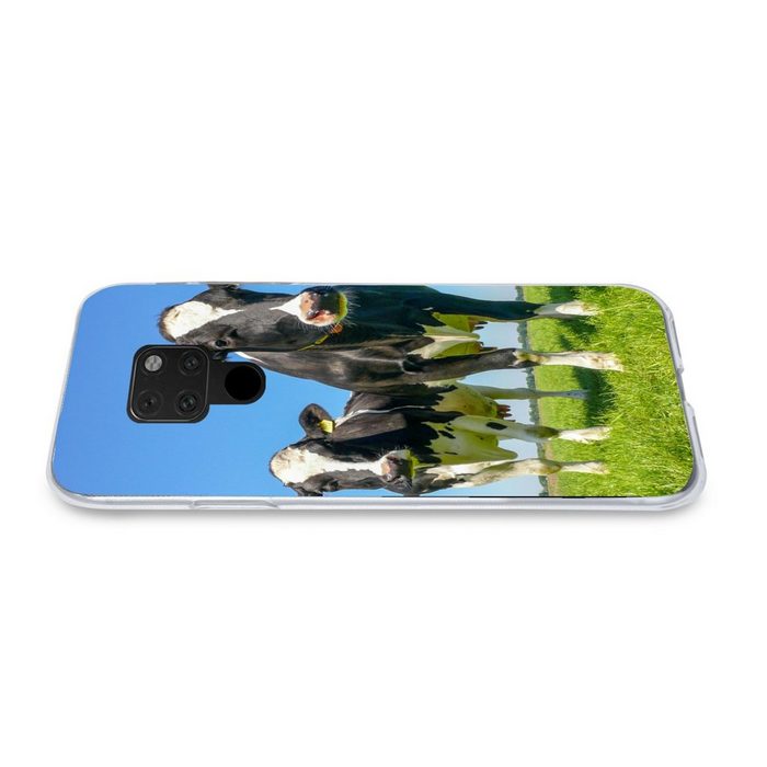 MuchoWow Handyhülle Kühe - Weide - Tiere - Bauernhof Phone Case Handyhülle Huawei Mate 20 Silikon Schutzhülle OR12091