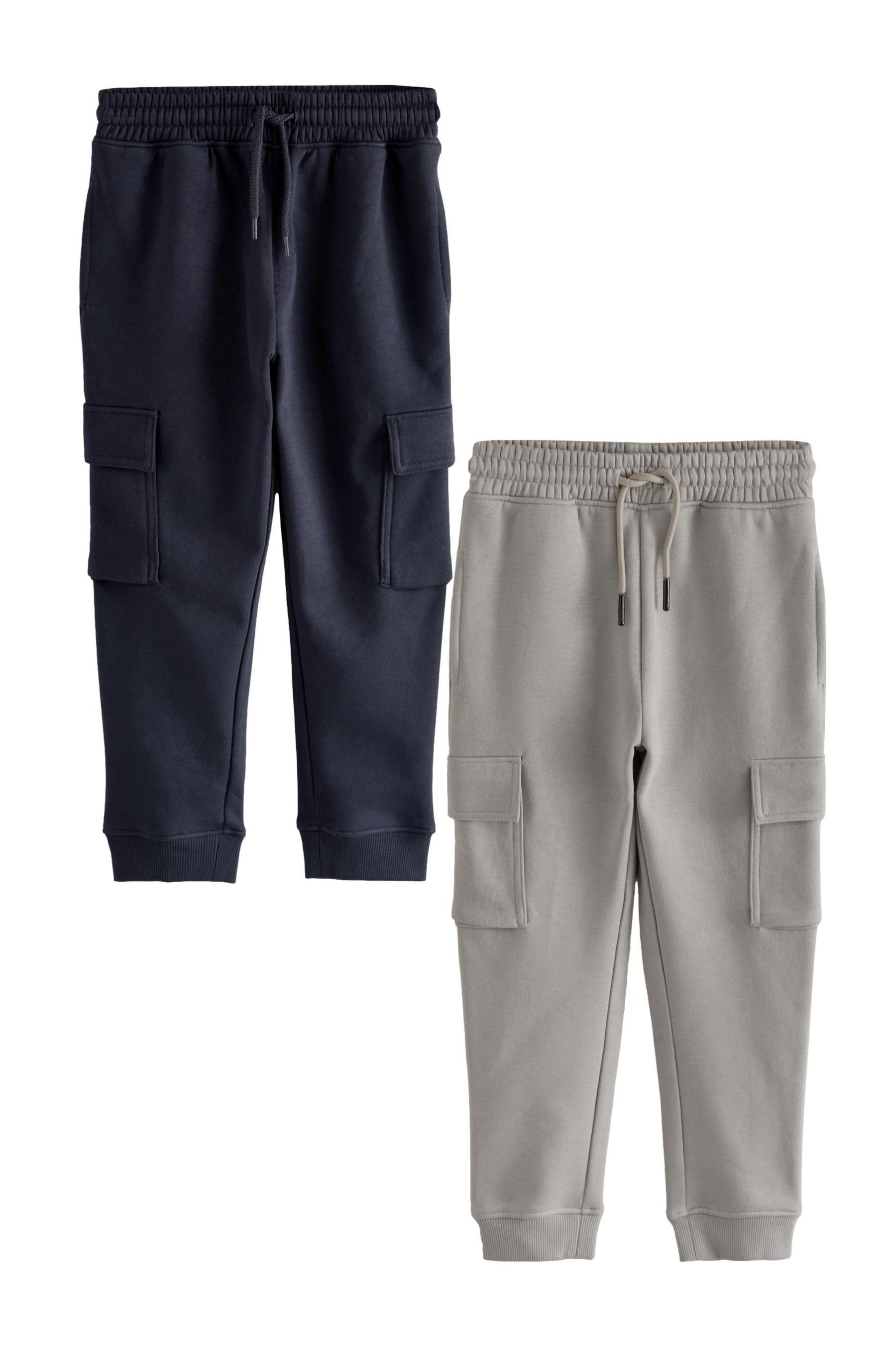 Next Jogginghose Slim Fit Cargo-Jogginghose, 2er Pack (2-tlg)