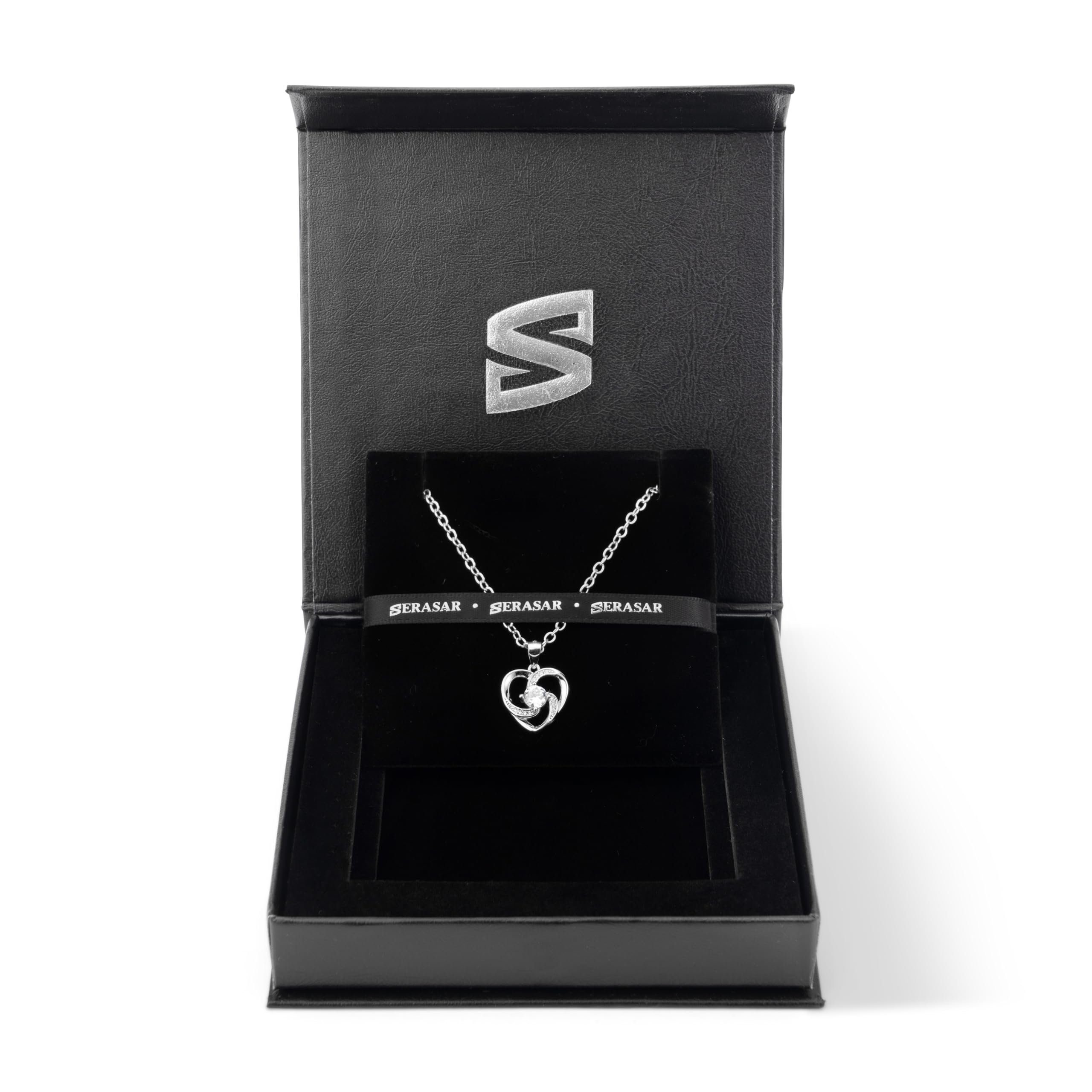 SERASAR Herzkette Halskette Damen 925 Silber, günstig online kaufen