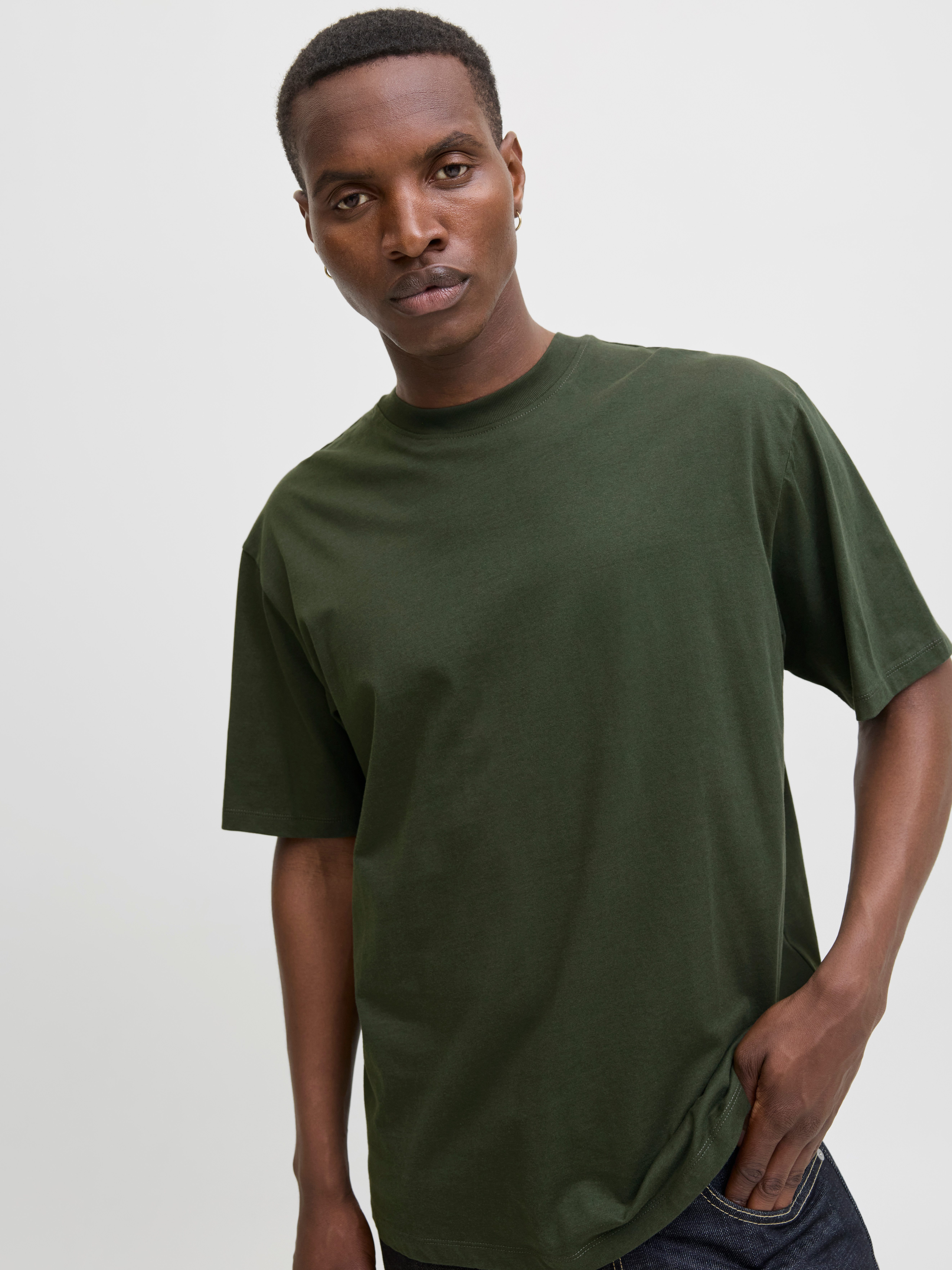 Jack & Jones Oversize-Shirt JJEBRADLEY Oversize T-Shirt mit klassischem Run günstig online kaufen