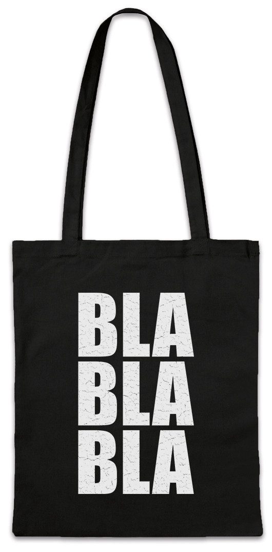 Beuteltasche Bla Bla Bla I Stofftasche Fun Reden Quassel Sprechen Schwafeln Nerven