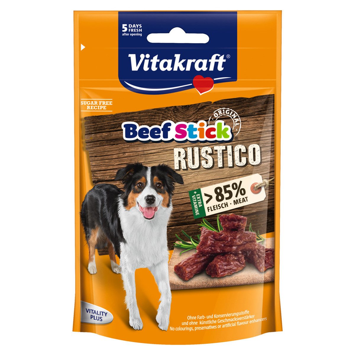 Vitakraft Beef Stick Rustico 55 g, Snack für: Hund