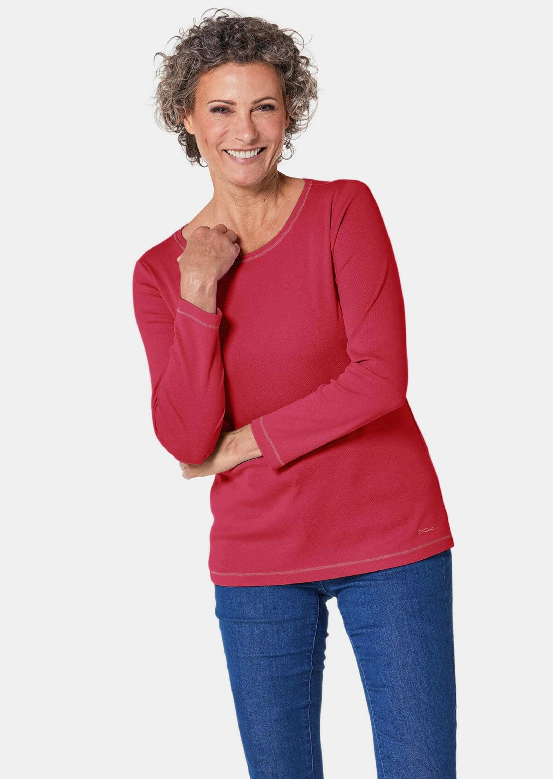 GOLDNER T-Shirt Basic T-Shirt aus reiner günstig online kaufen