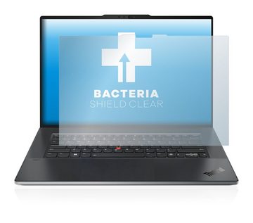 upscreen Schutzfolie für Lenovo ThinkPad Z16 (1. Gen), Displayschutzfolie, Folie Premium klar antibakteriell