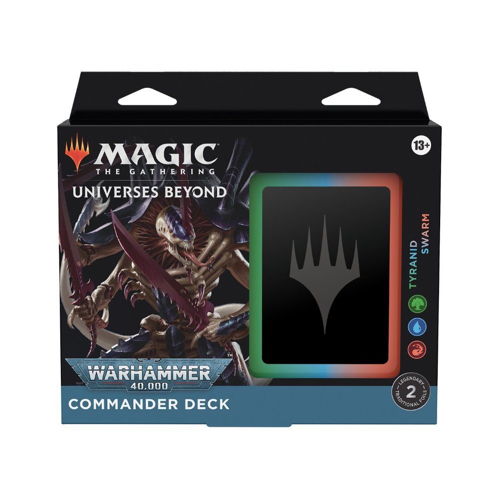 Wizards of the Coast Sammelkarte Magic the Gathering - Warhammer 40.000 Commander Deck, Universes Beyond - Tyranid Swarm - EN