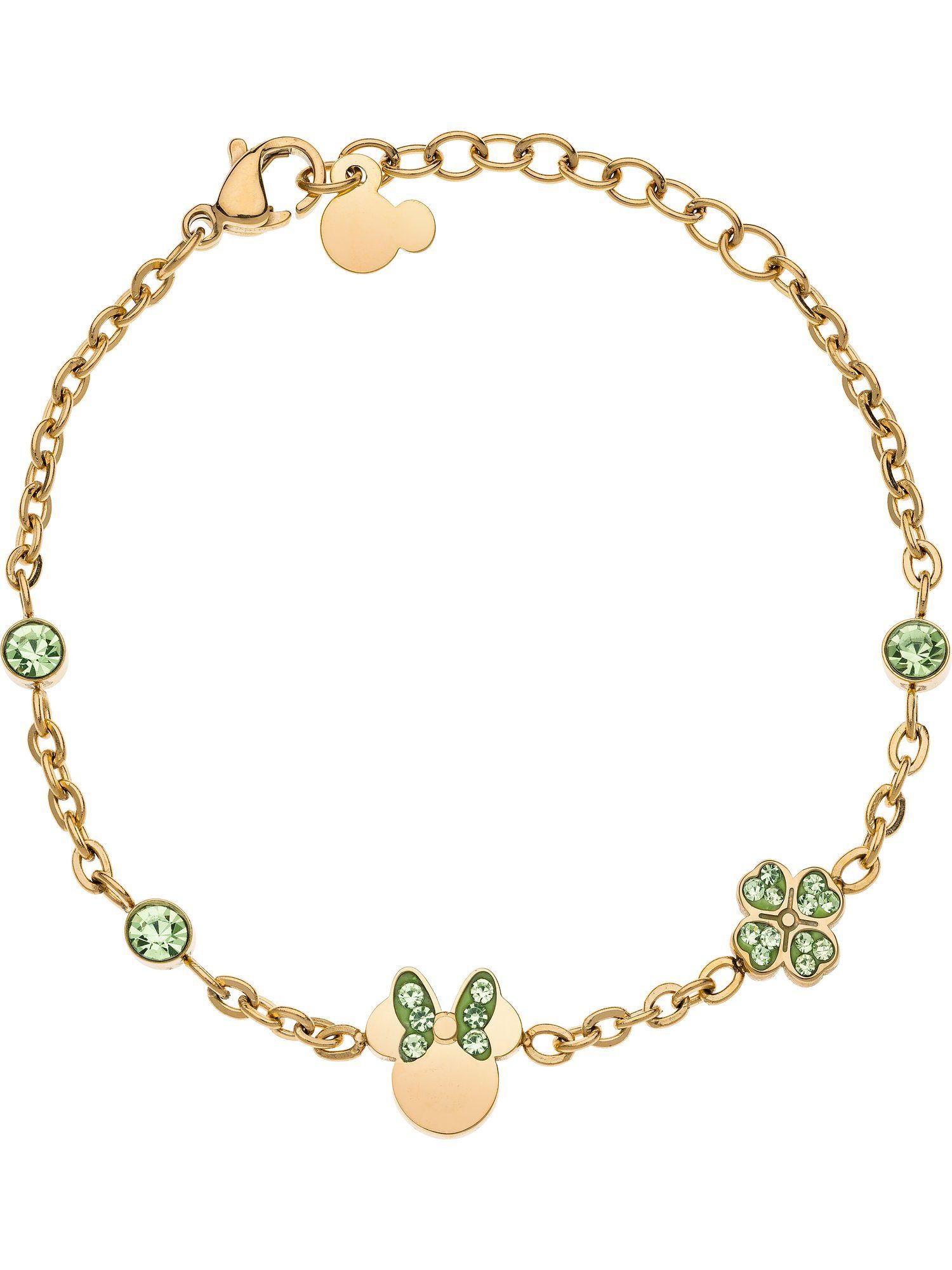 DISNEY Jewelry Silberarmband Disney Damen-Armband Edelstahl Zirkonia, Trendig