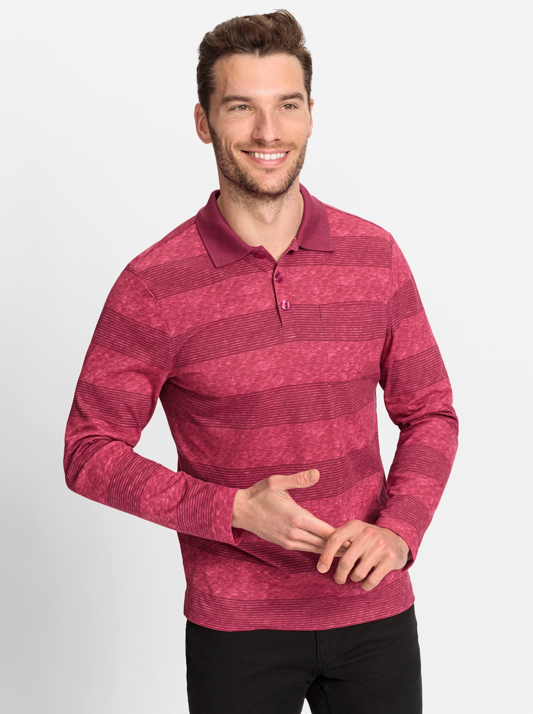 Catamaran Poloshirt "Langarm-Poloshirt" 1 Stk. tlg. günstig online kaufen