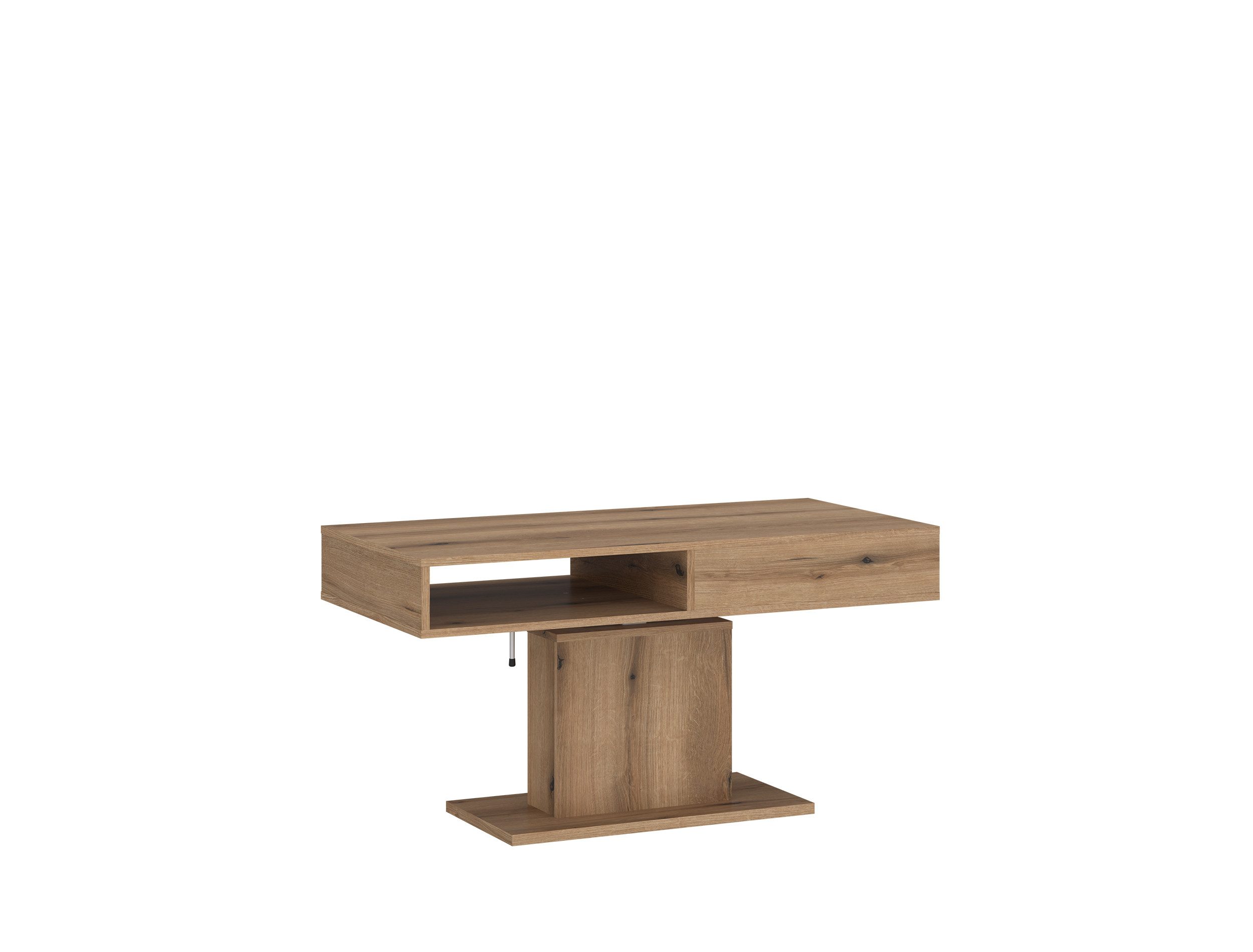 designimpex Couchtisch WM-3 stufenlos höhenverstellbar mit Schublade Wohnzimmer Tisch, Funktionstisch, Wohnzimmertisch, Tisch, Esstisch, Sofatisch, Rollen