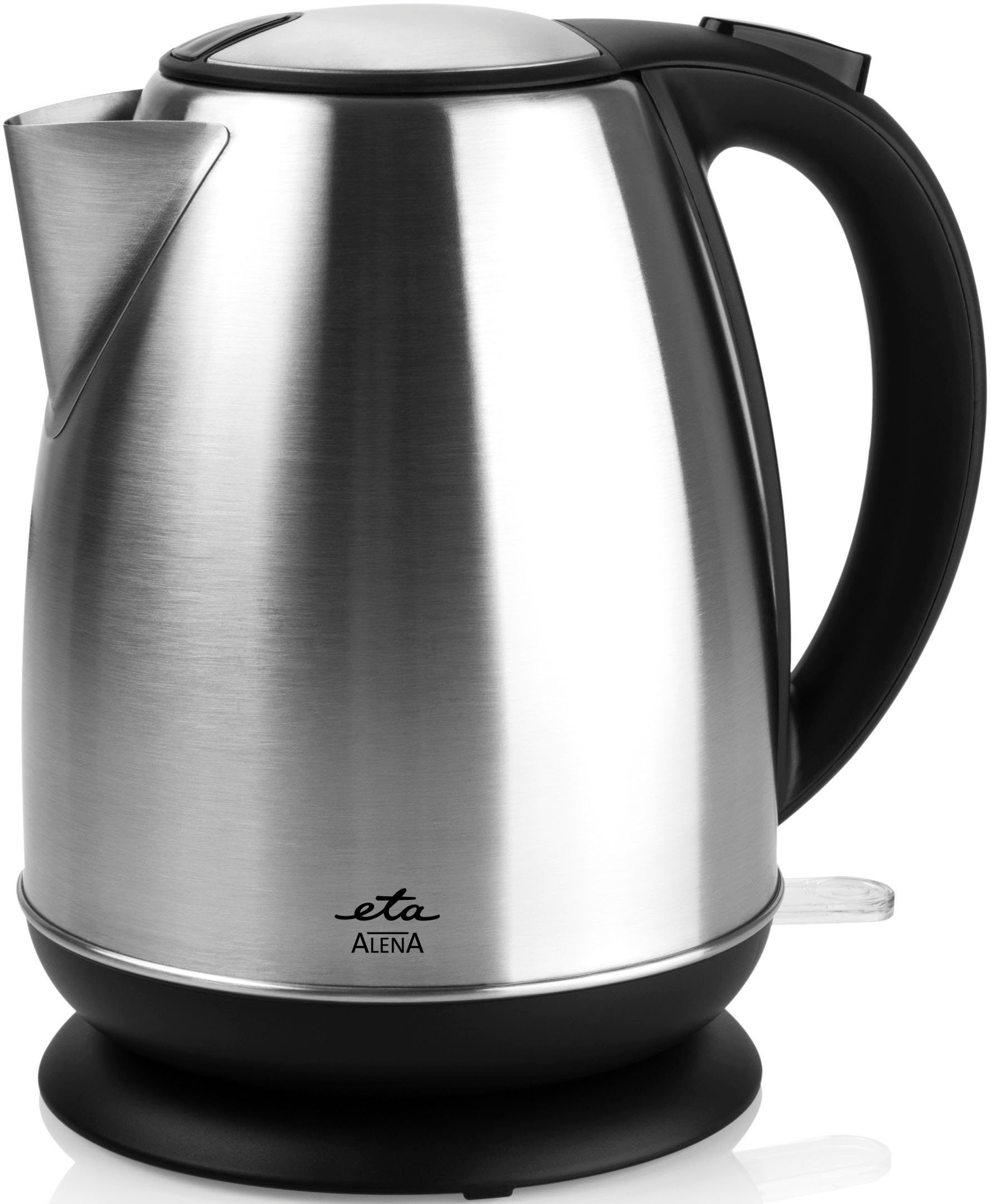 eta Wasserkocher ALENA ETA359090000, 1,7 l, 2200 W, Edelstahloptik, Kontaktsystem, Thermosicherung