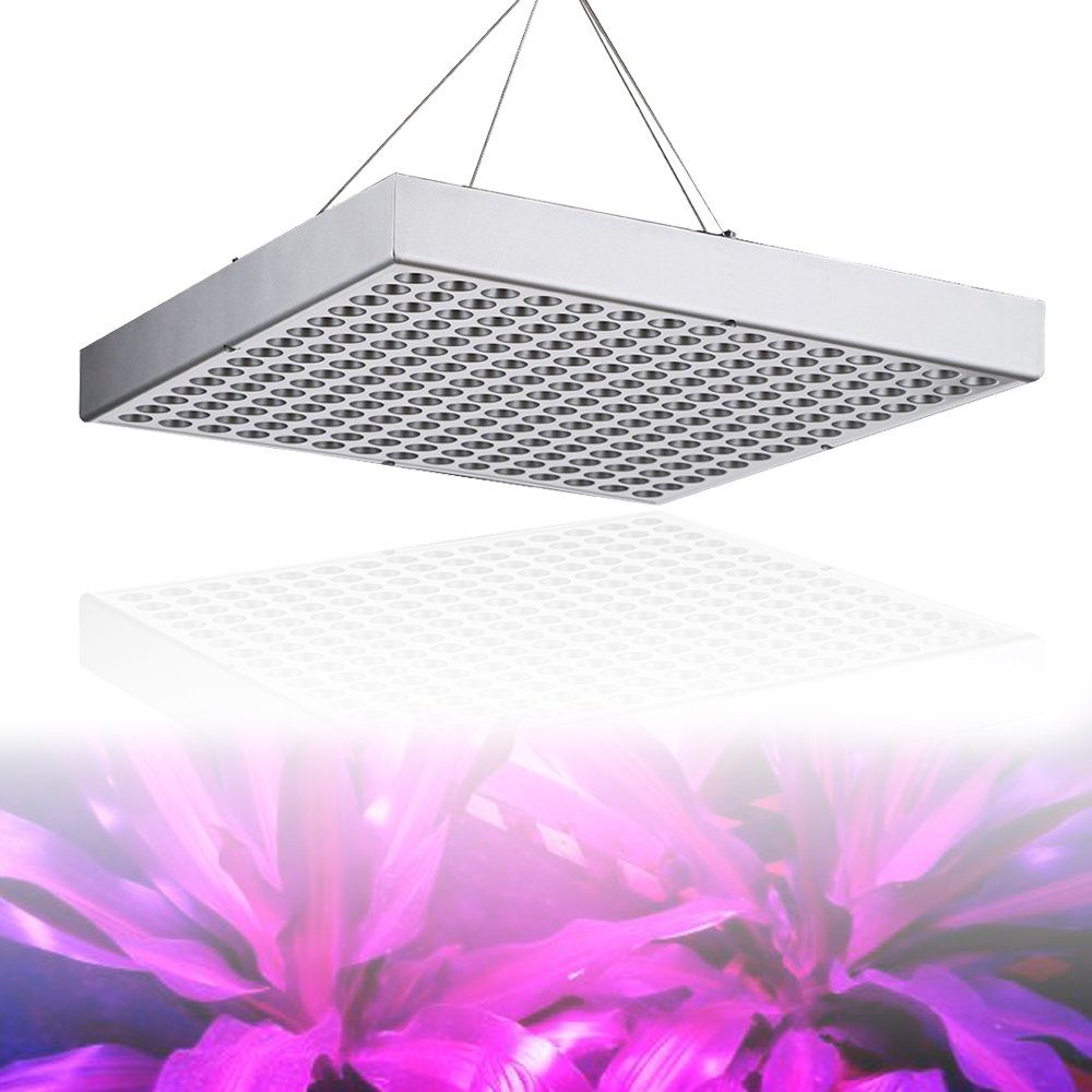 Clanmacy Pflanzenlampe LED Pflanzenlicht Winter 45w Grow Lampe mit Rot Blau Licht fur Pflanzen Wachstum im Gewächshaus Zimmerpflanzen mit Rot Blau Licht