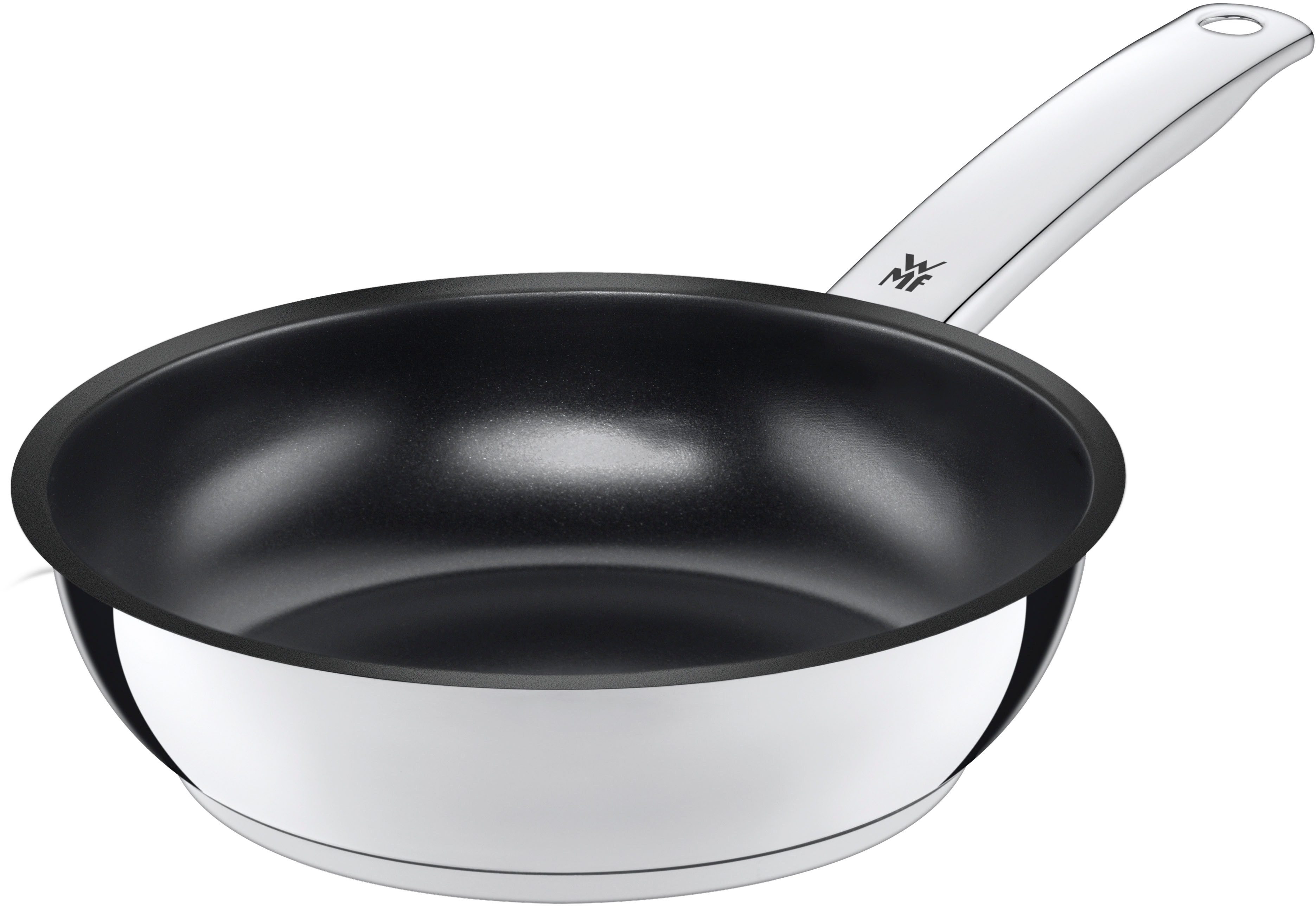 WMF Bratpfanne Durado, Cromargan® Edelstahl Rostfrei 18/10 (1-tlg), Antihaftversiegelung, Induktion