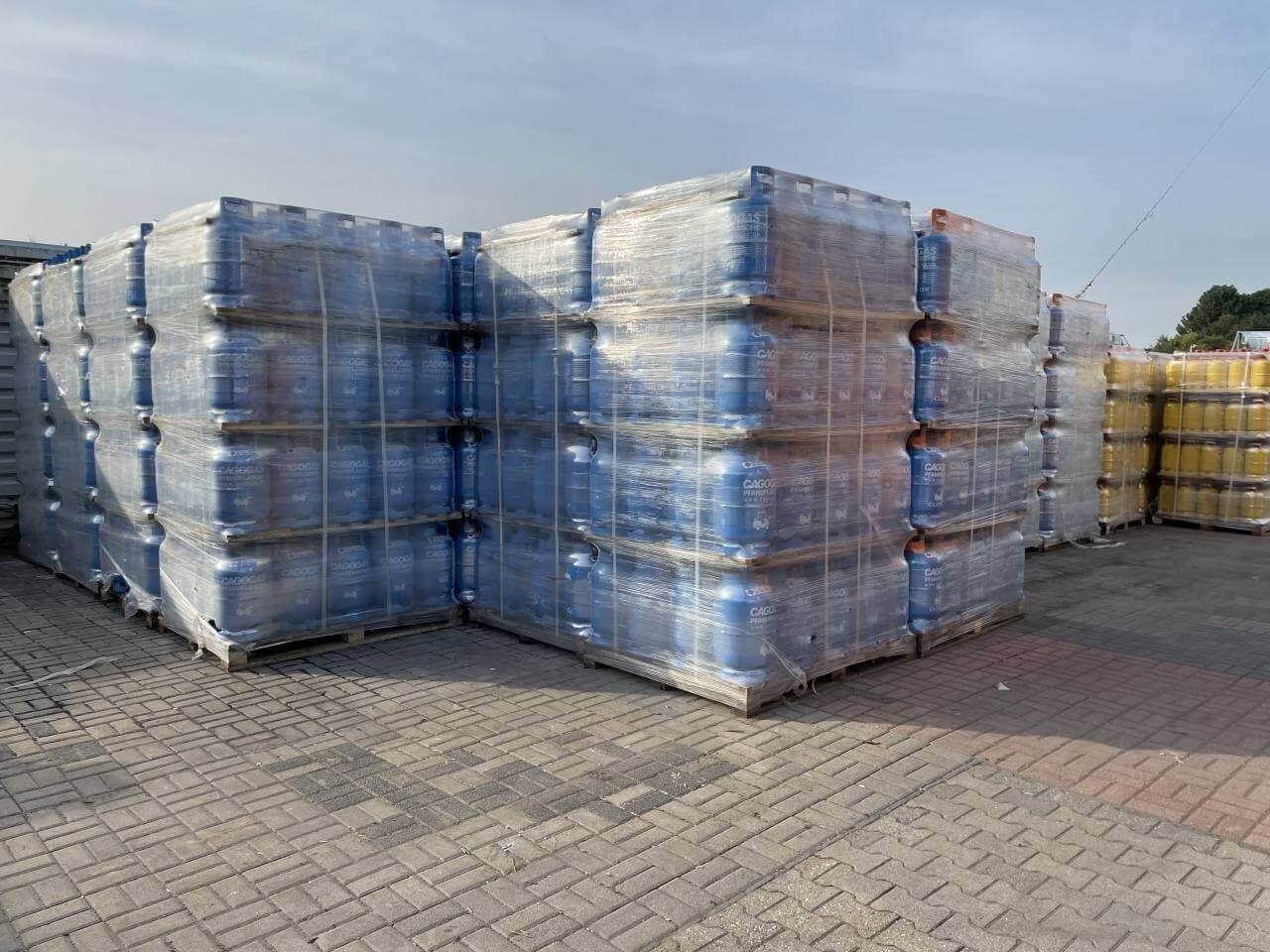 BlueCraft Gas 11 kg Propan Gasflasche ungefüllt, 1x 11 kg Propan Gasflasche Leer für Gas-Grill, Wohnwagen, Heizung etc.