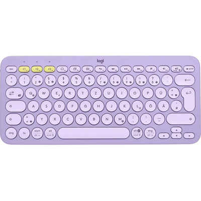 Logitech K380 - Bluetooth-Tastatur - lavender lemonade Tastatur