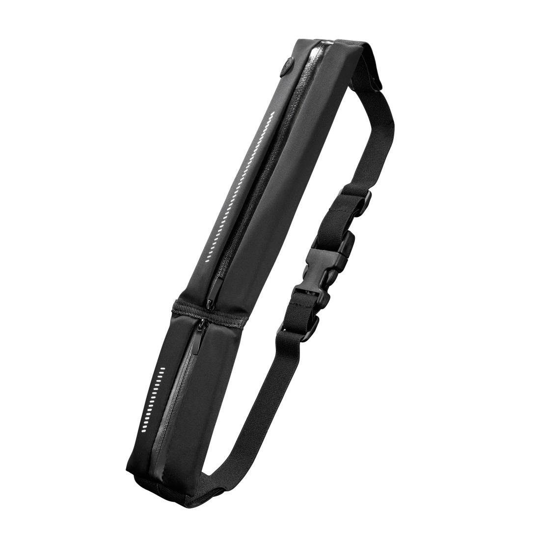 Hama Handytasche Laufgürtel „Finest Sports“ zum Joggen, Gürteltasche mit Fächern, Lycra Beschichtung