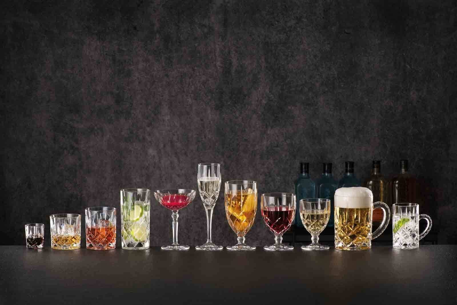Nachtmann Weinglas Noblesse Weingläser 350 ml 4er Set, 4-tlg., Glas