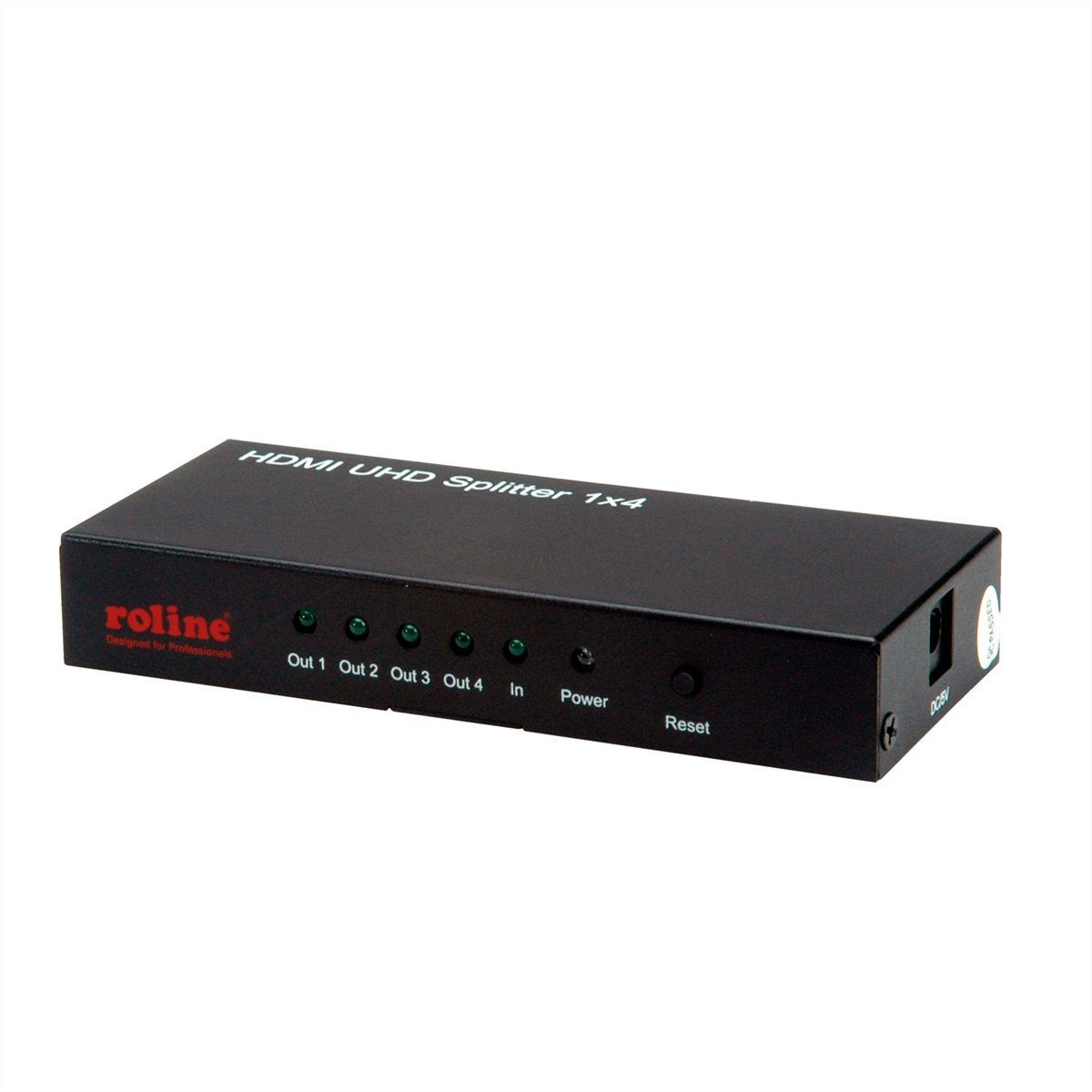 4K HDMI Video-Splitter, 4fach Audio- & Video-Adapter