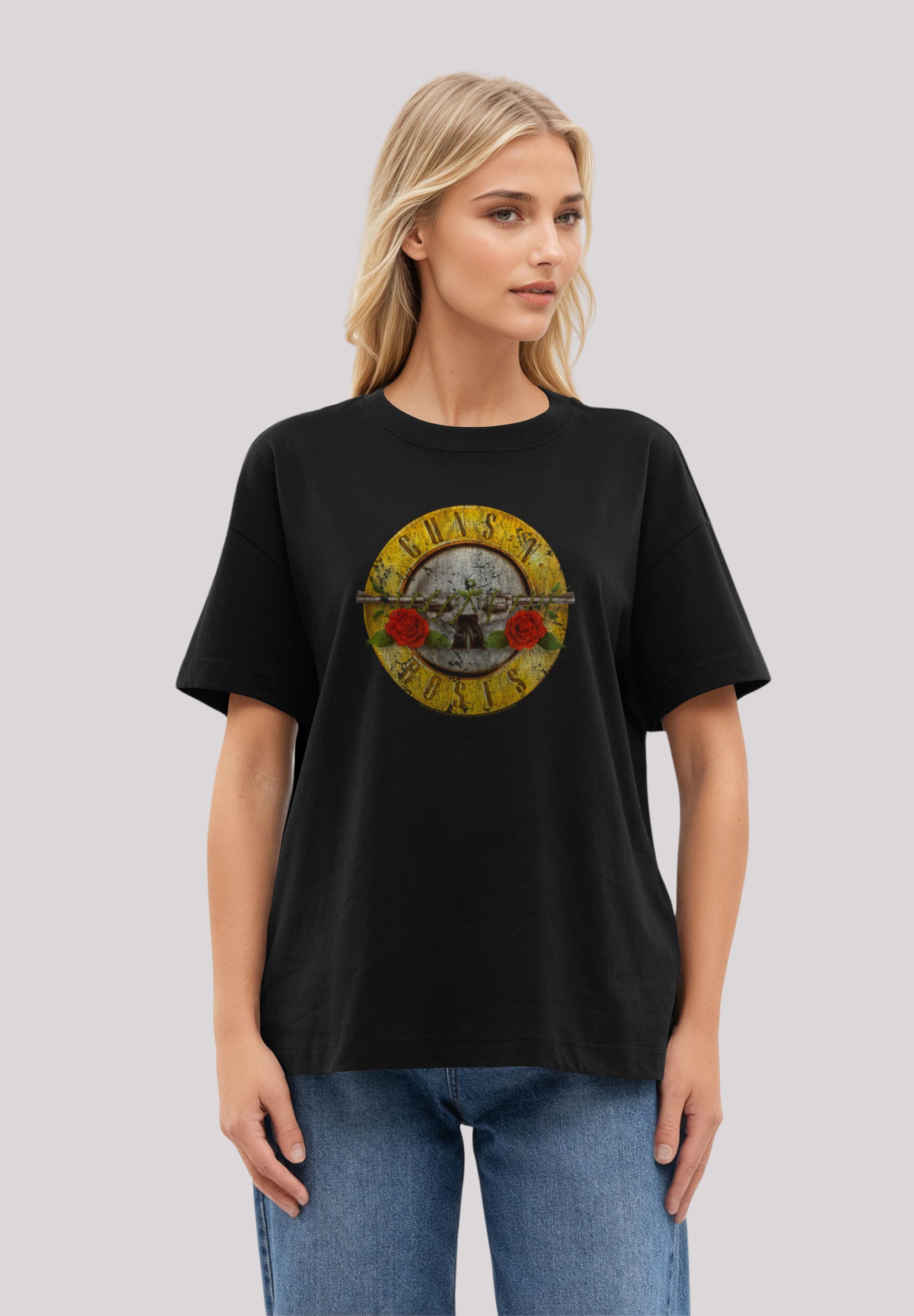 F4NT4STIC T-Shirt Guns 'n' Roses Vintage Bullet Logo Premium Qualität Streetwear