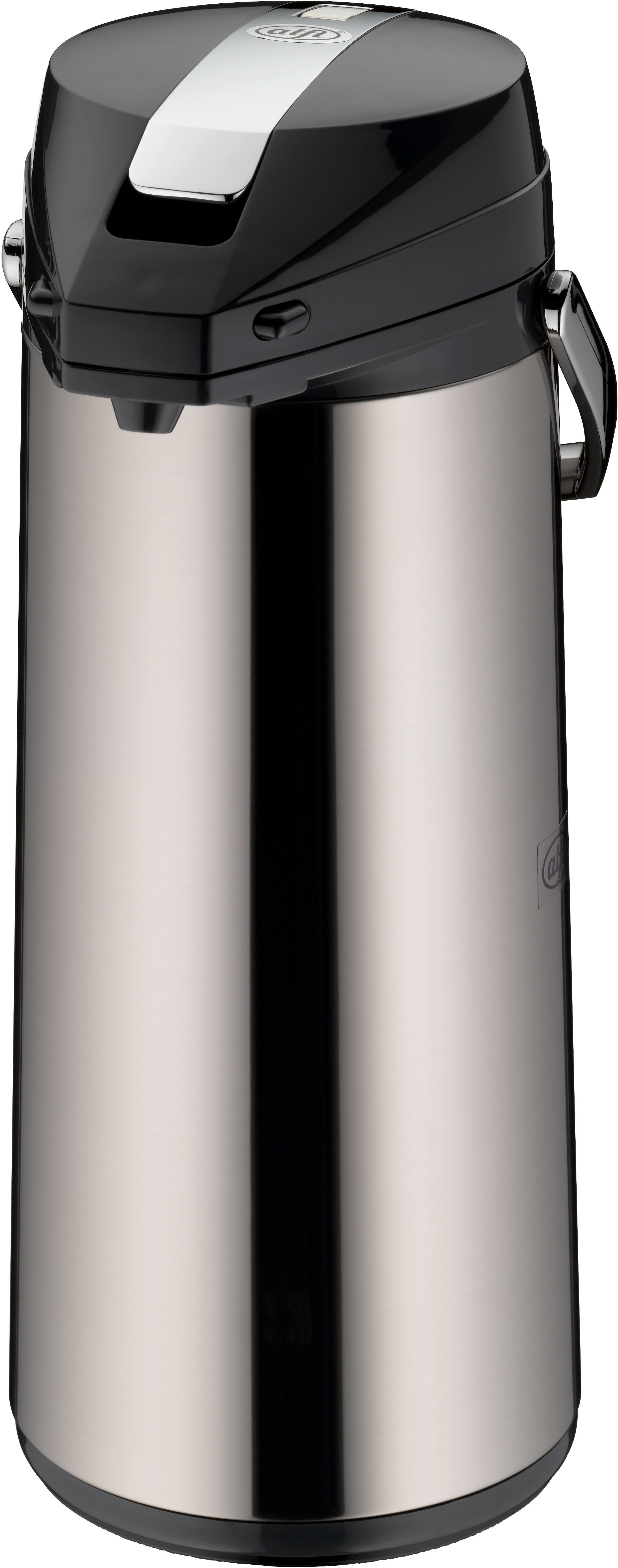 Alfi Pump-Isolierkanne, 3 l, Edelstahl, mit Glaseinsatz