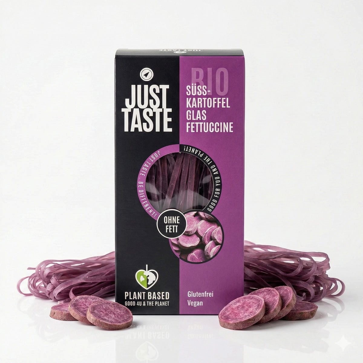 JUST Nudeln JUST TASTE Bio Süßkartoffel Fettuccine
