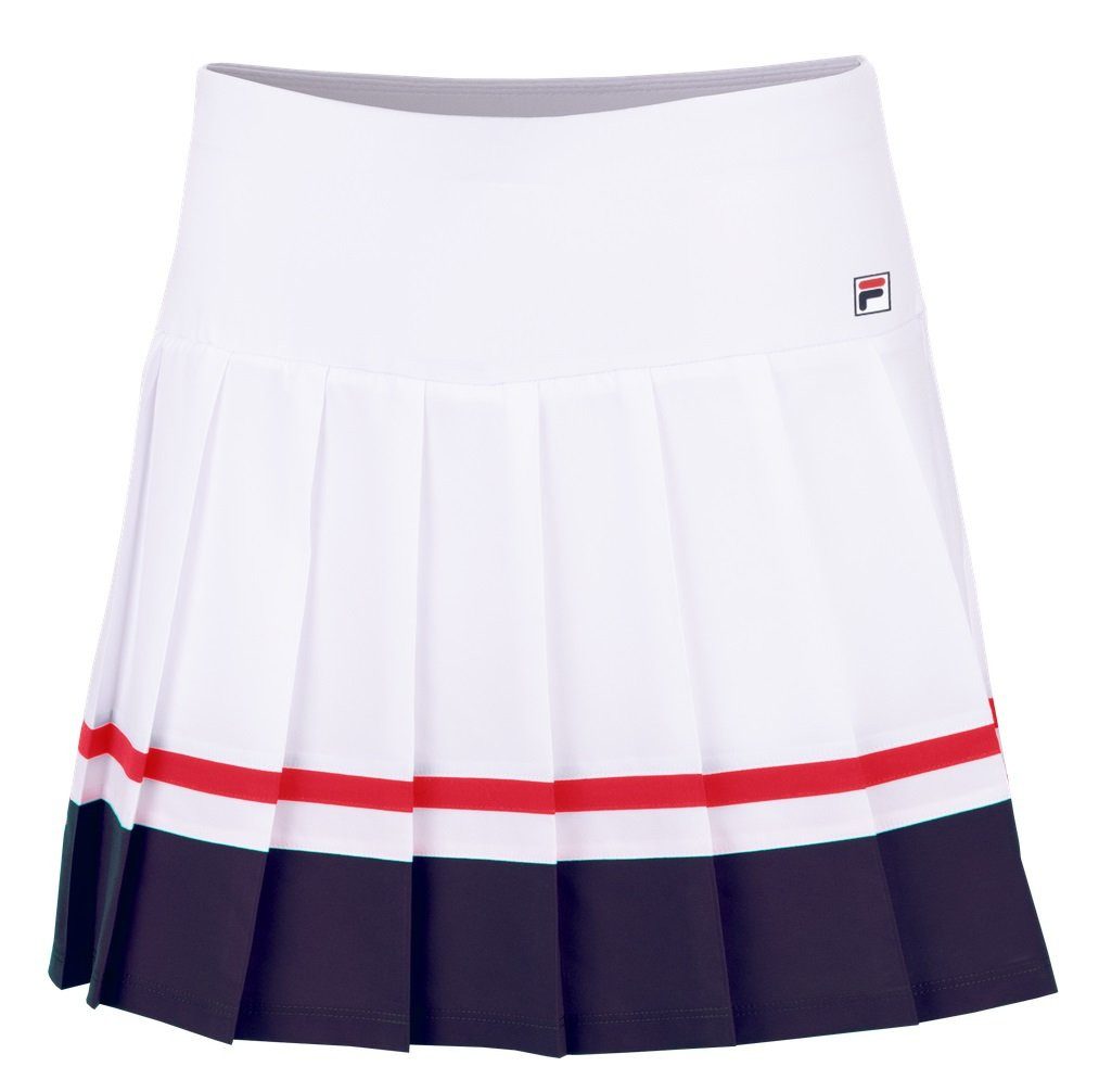 Fila Tennisrock Sabine (Faltenrock) weiss/navyblau Damen günstig online kaufen