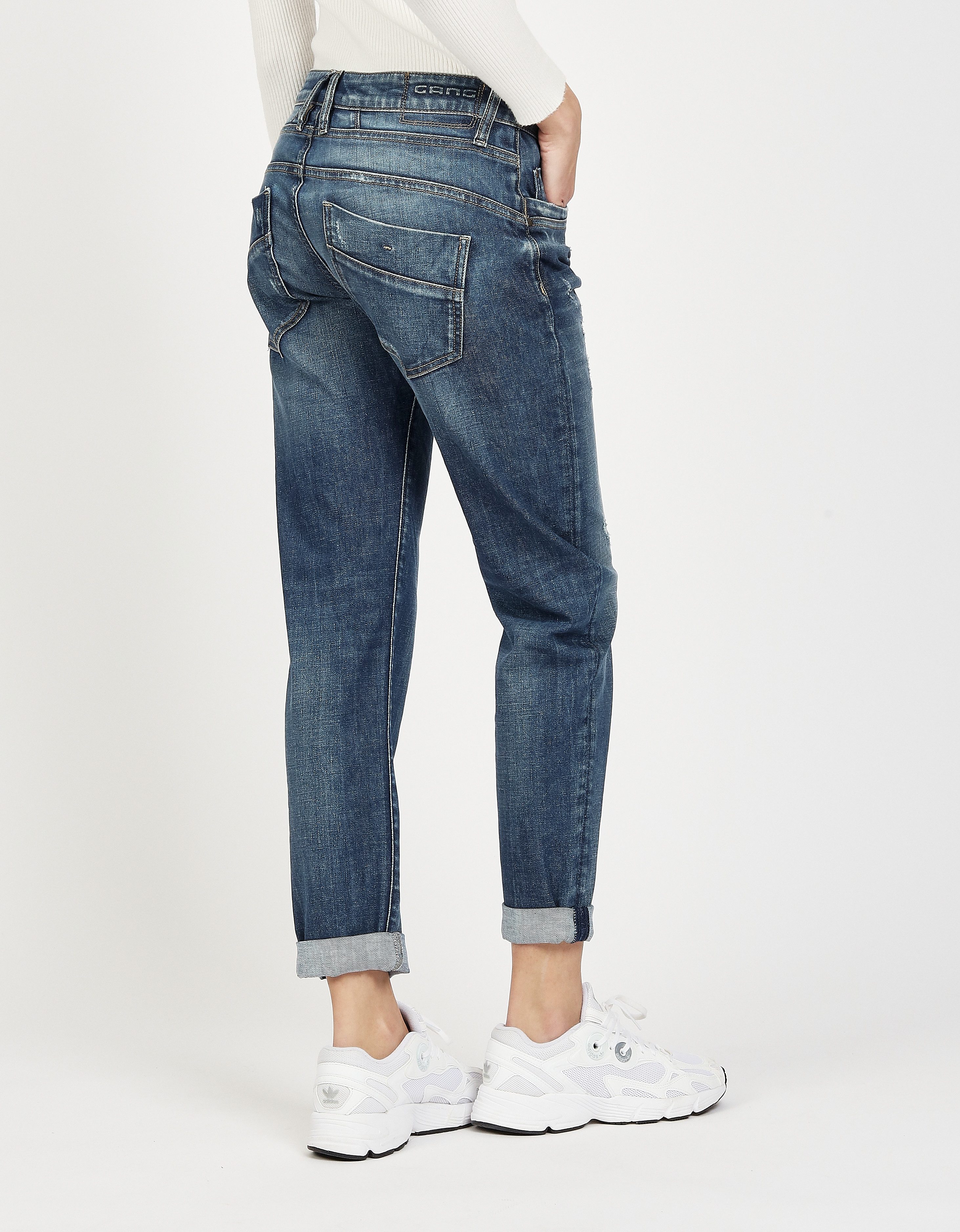 GANG Relax-fit-Jeans "94GERDA", mit besonderer Struktur günstig online kaufen