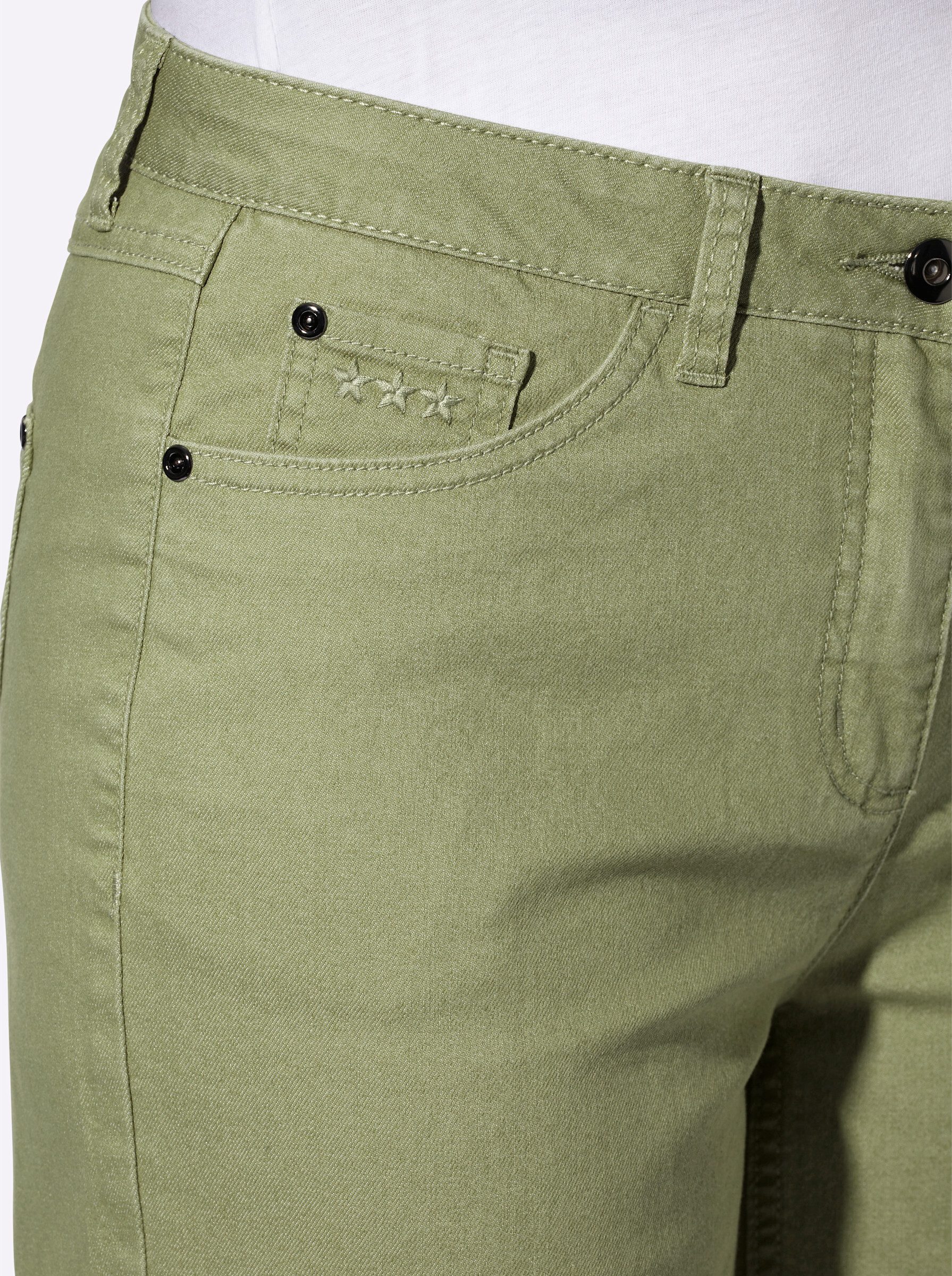 Bequeme Jeans Culotte komfortabel
