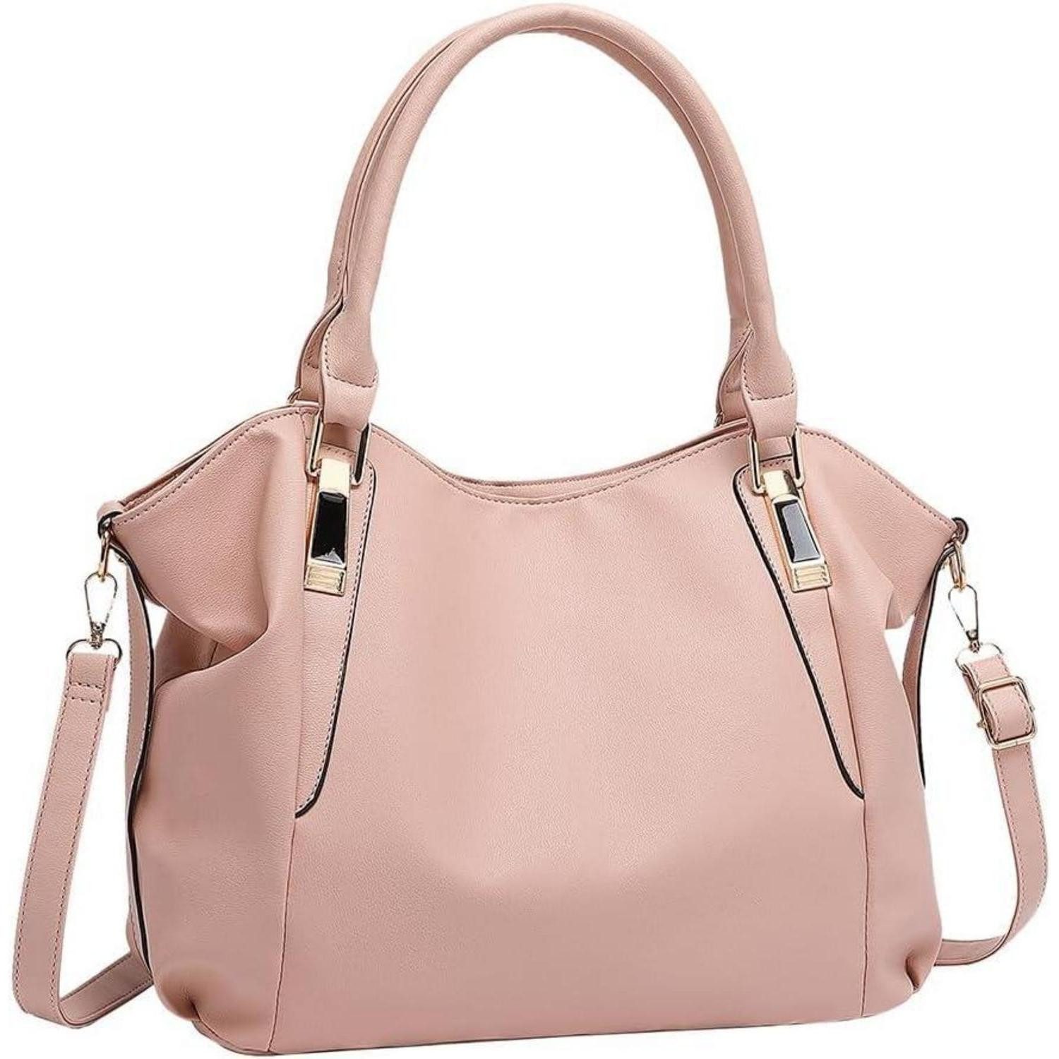 LuxusKollektion Handtasche Handtasche Damen Shopper Henkeltasche PU Leder Umhängetasche Beige