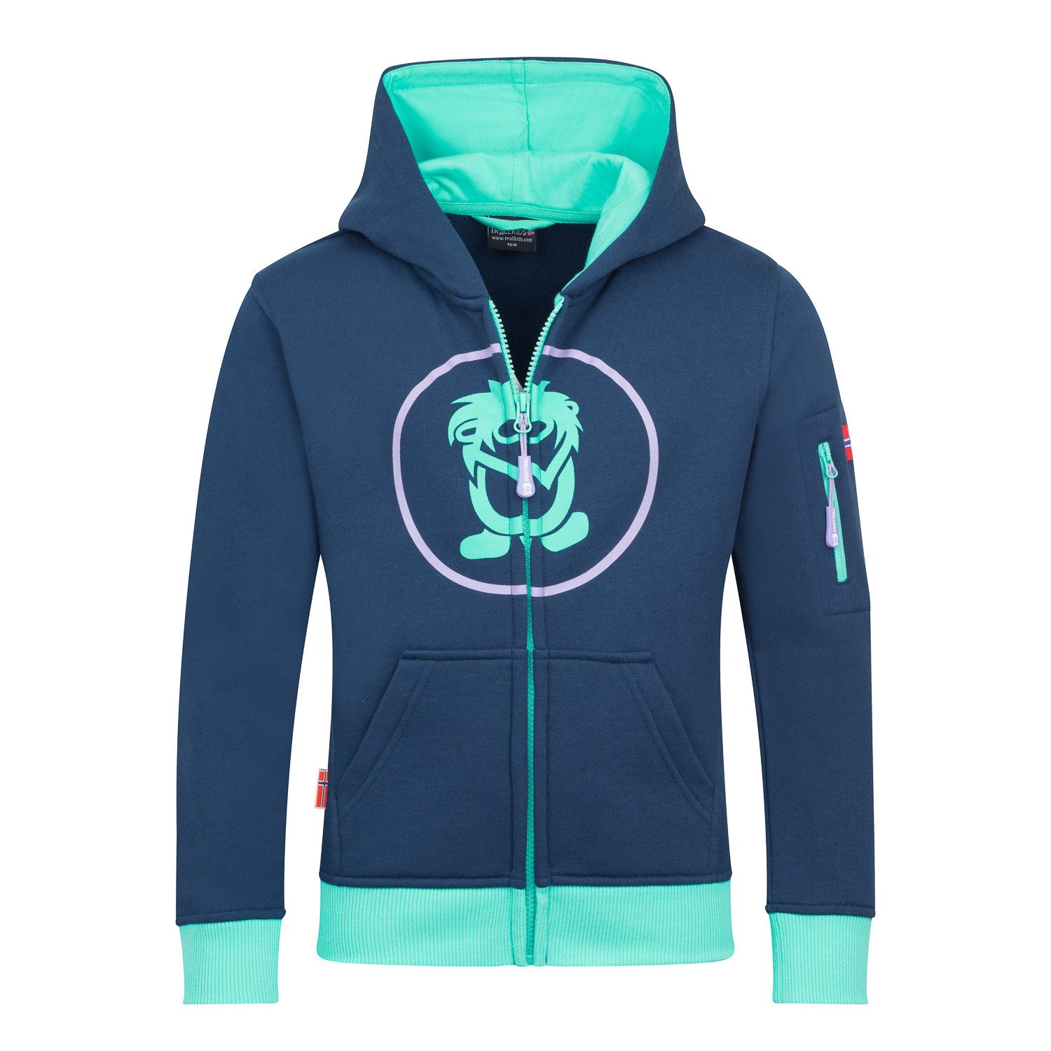 TROLLKIDS Sweatshirt Kids Sortland Jacket
