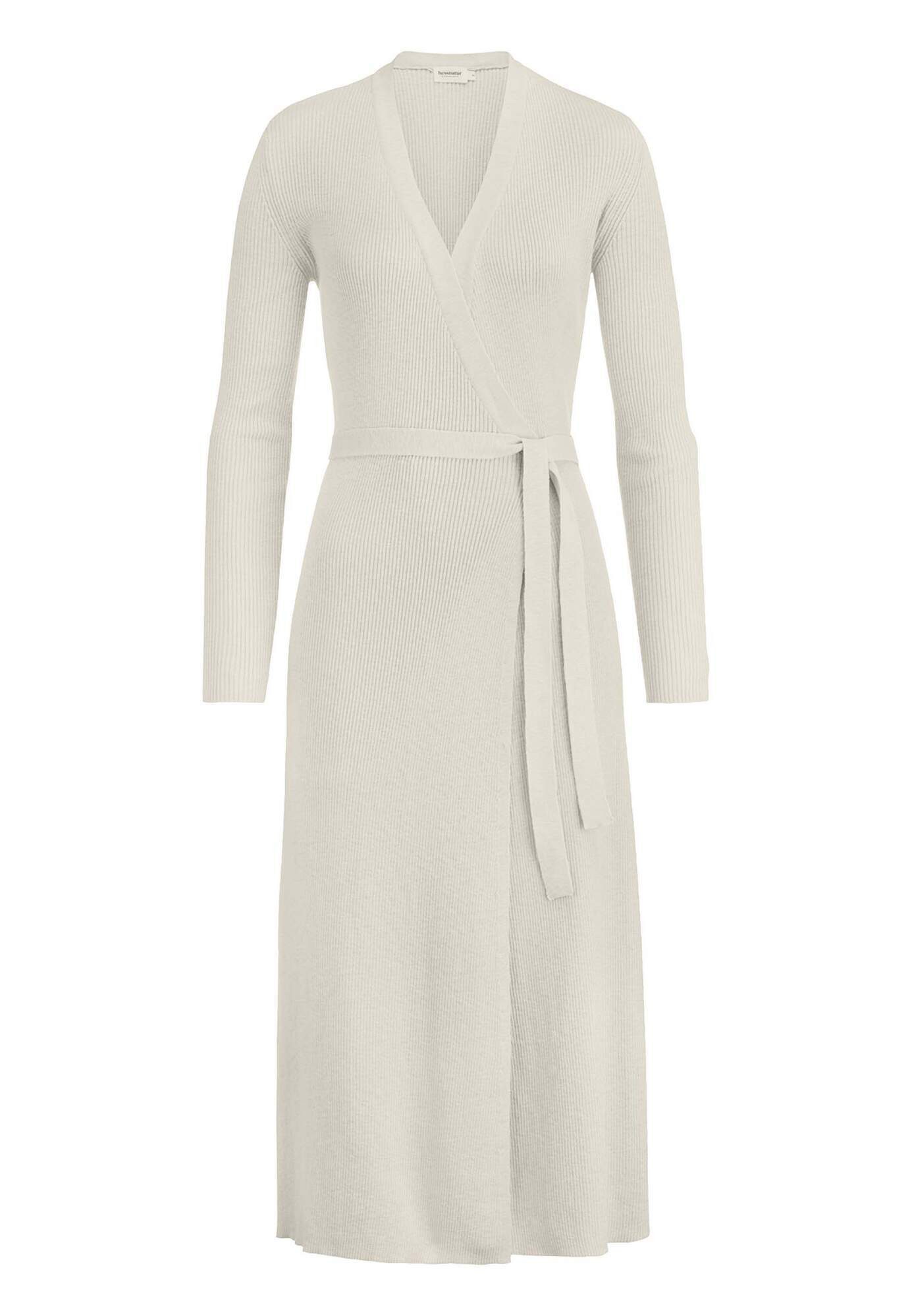 Hessnatur Strickkleid aus reiner Bio-Baumwolle (1-tlg) günstig online kaufen