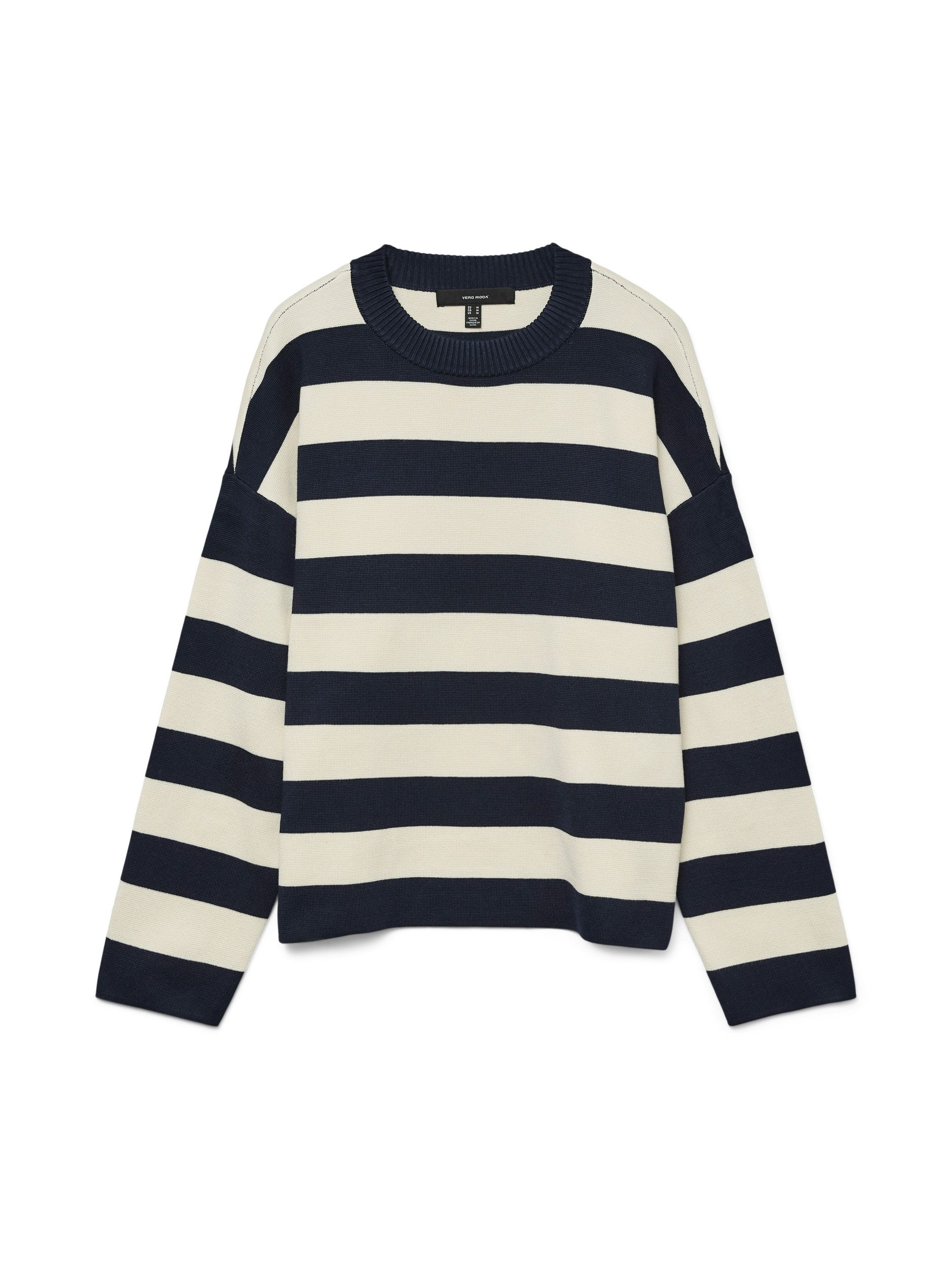 JDY Longpullover VMSILJE LS O-NECK BOXY PULLOVER NOO günstig online kaufen