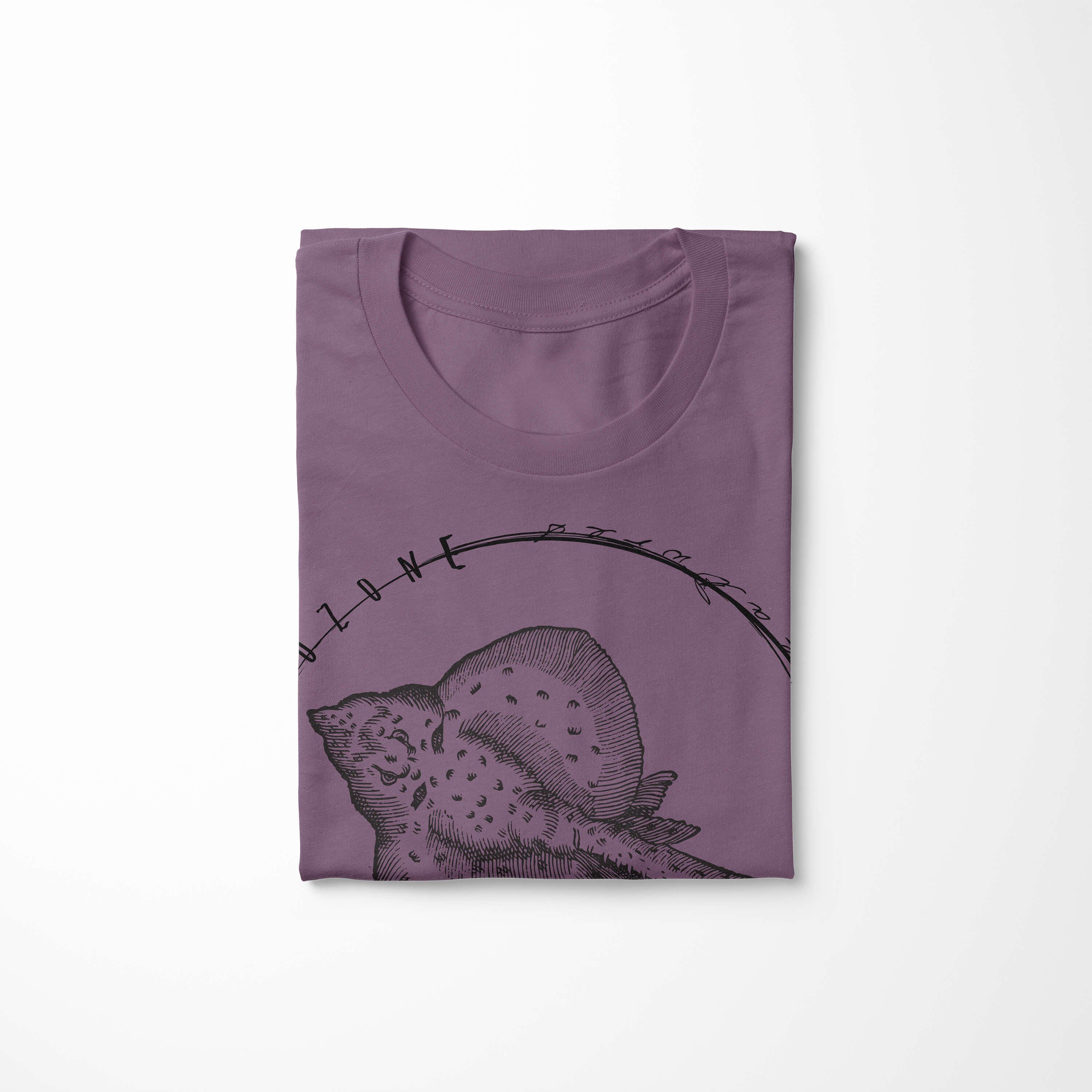 sportlicher / Sea Shiraz 096 Serie: T-Shirt Sinus Fische Schnitt Sea - Art T-Shirt und feine Tiefsee Creatures, Struktur