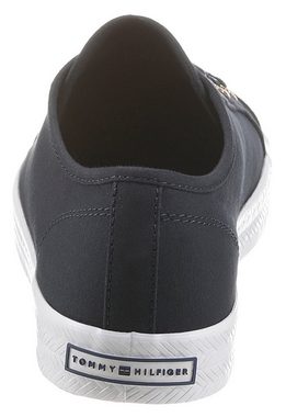 Tommy Hilfiger ESSENTIAL SNEAKER Sneaker mit dezenter Flagstickerei, Freizeitschuh, Halbschuh, Schnürschuh
