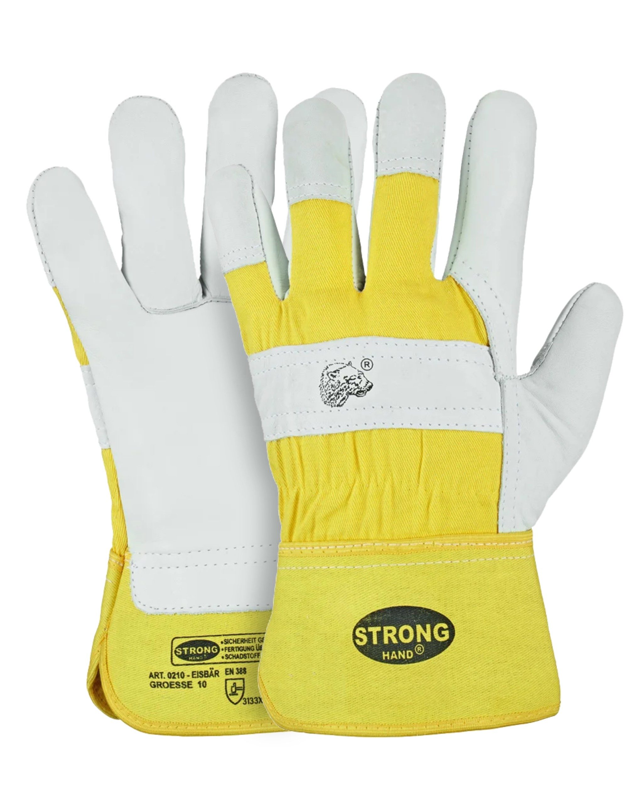 Stronghand Winter-Arbeitshandschuhe Stronghand Eisbär Winter-Arbeitshandschuhe (1 Paar Stronghand Eisbär Winter-Arbeitshandschuhe)