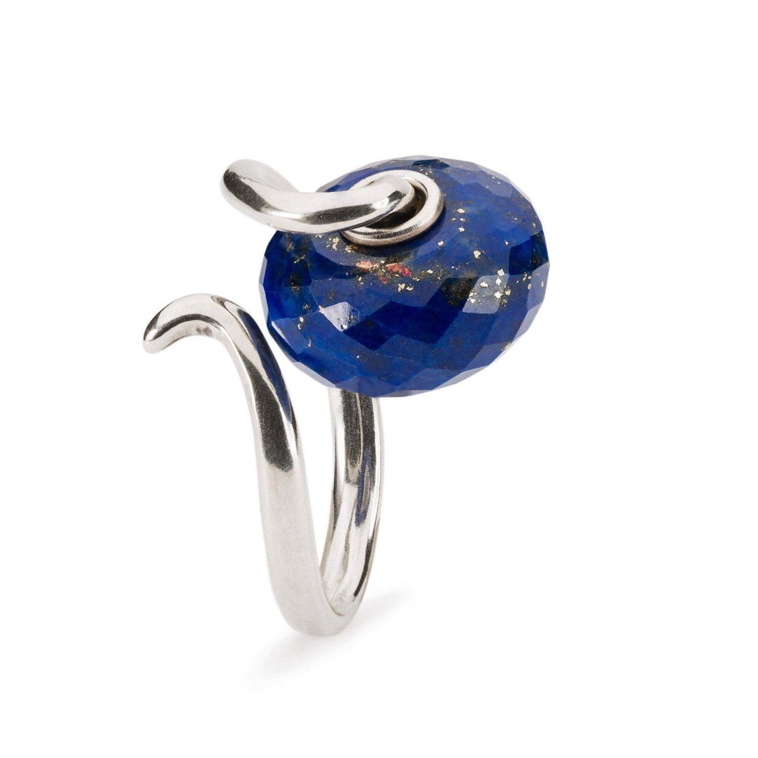 Trollbeads Fingerring Lapislazuli Liebesranken Fantasy Ring, TAGBO-01598