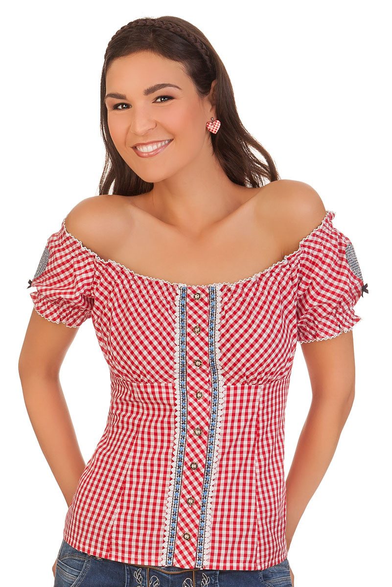 MarJo Trachtenbluse Trachtenbluse - ELEA
