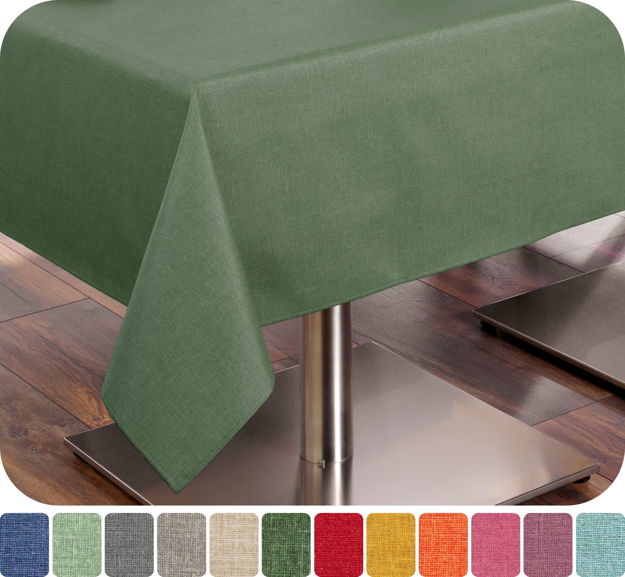 Beautex Tischdecke Tischdecke Tischläufer Leinen Struktur aus Baumwolle abw günstig online kaufen