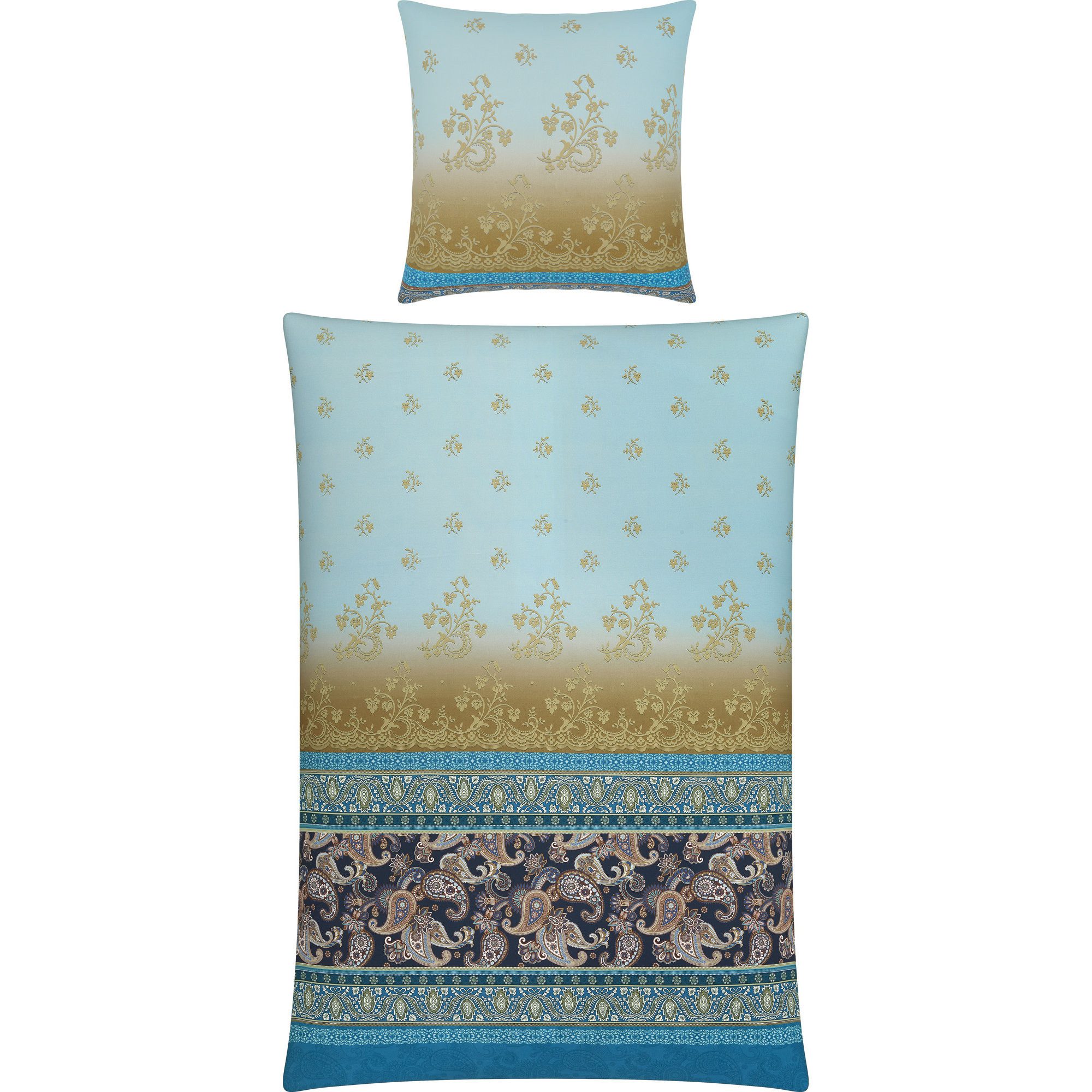 Erwin Müller Bettwäsche Bettwäsche, Mako-Satin, Paisley günstig online kaufen