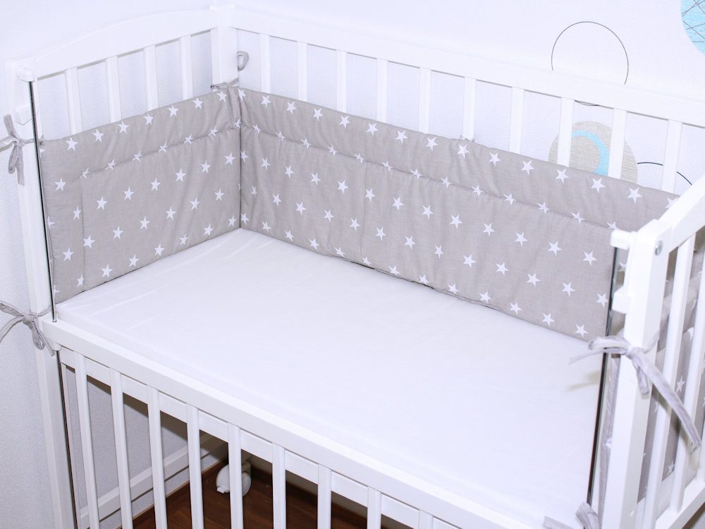 Primawela Bettnestchen Baby 170 cm für Beistellbett 40x90 cm Baby Bettumrandung Luftschutz