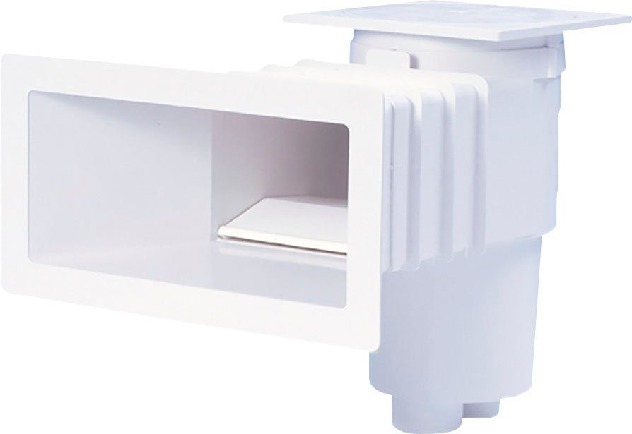 KWAD Rechteckpool inkl. Granitumrandung in Farbe Padang Dark & umfangreichem Zubehör (Set), Höhe 150 cm, in versch. Größen erhältlich