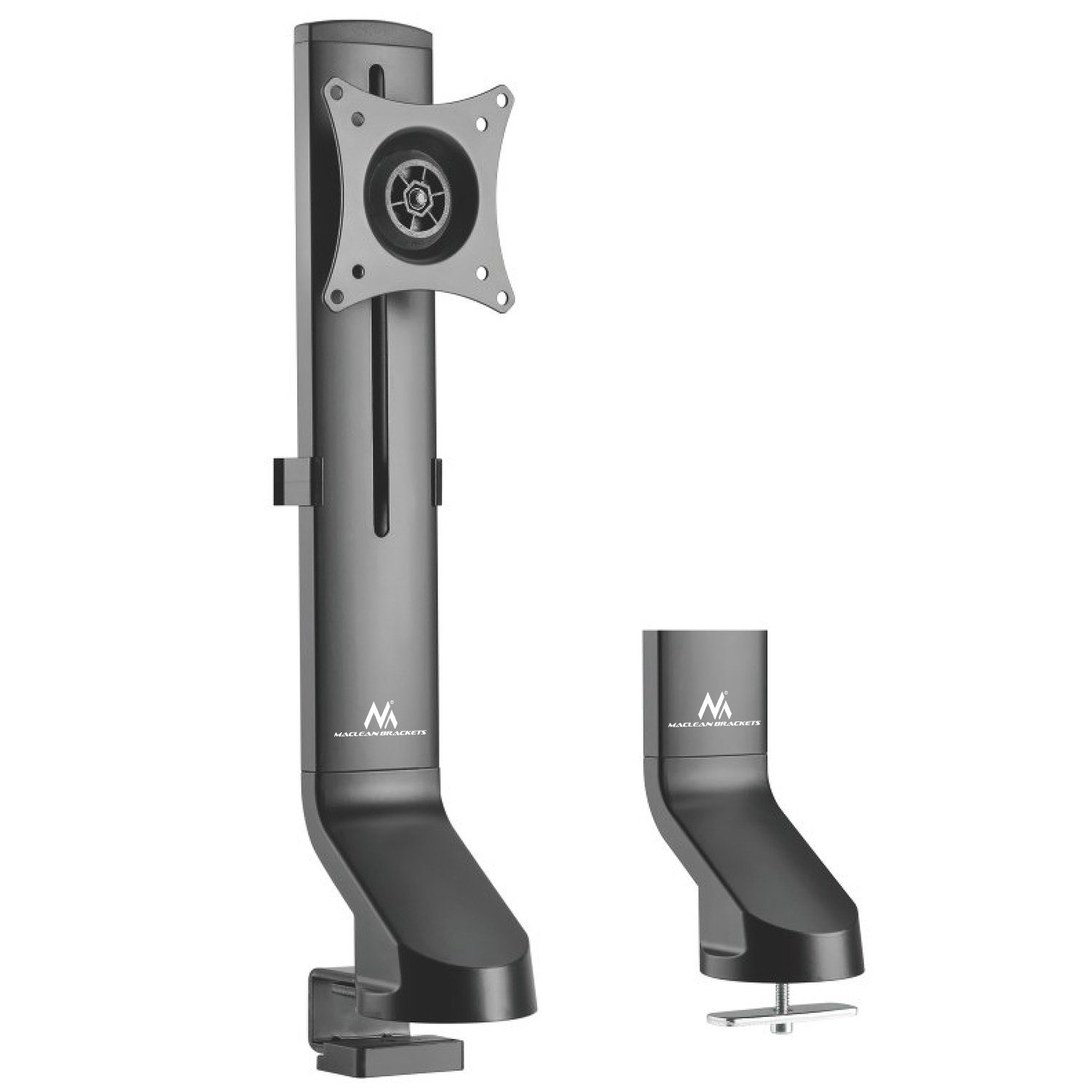 Maclean Monitor-Halterung MC-853, (bis 32,00 Zoll, Full Motion mit Kabelmanagement von 17" bis 32" Zoll 8kg)