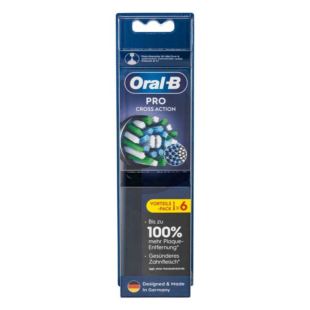 Oral-B Elektrische Zahnbürste Pro CrossAction Aufsteckbürsten für