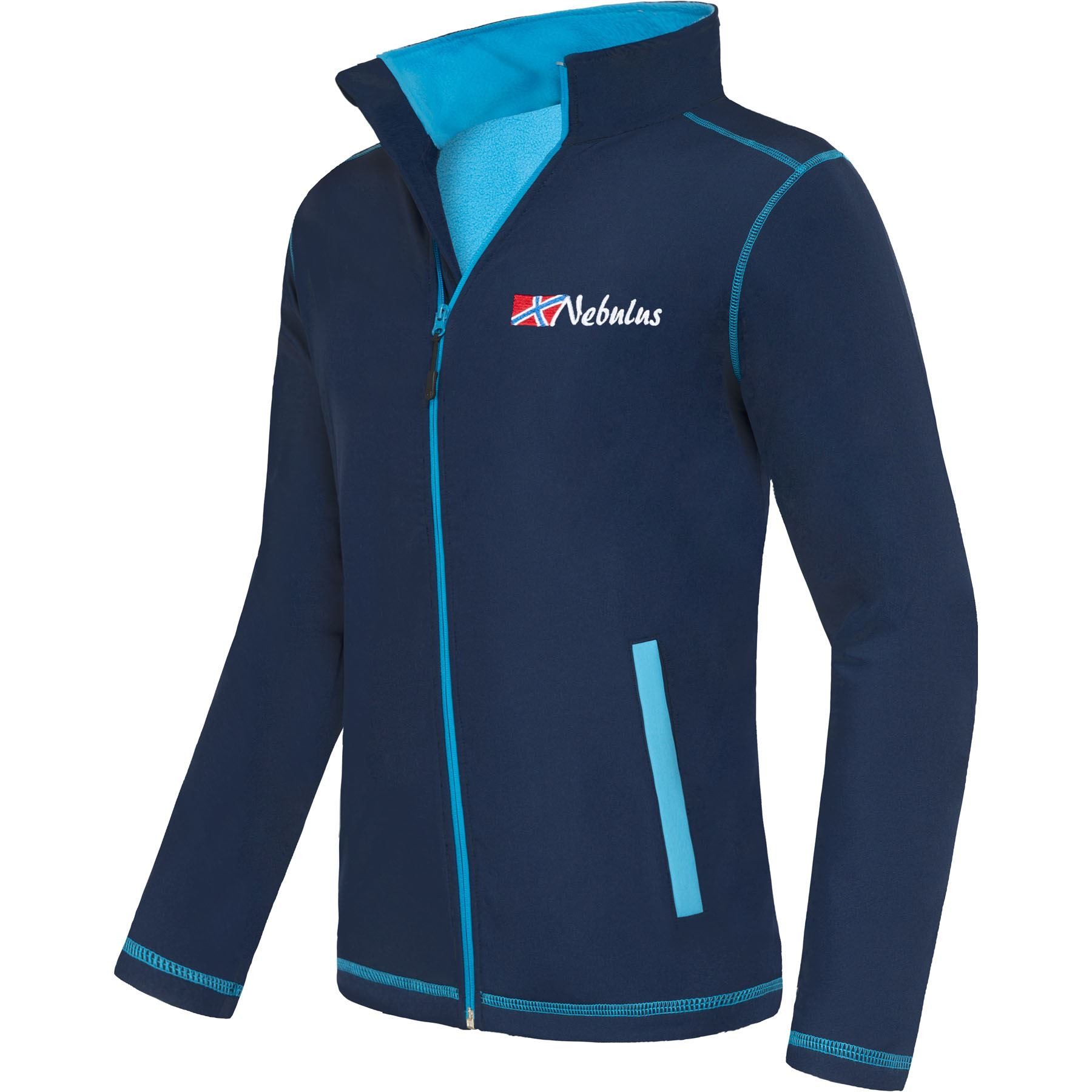 Nebulus Softshelljacke TROPIC, P5556 - Herren, navy-malibu, XXL günstig online kaufen