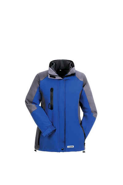 Planam Arbeitshose Shape Damen Jacke Outdoor blau/grau Größe M (1-tlg)