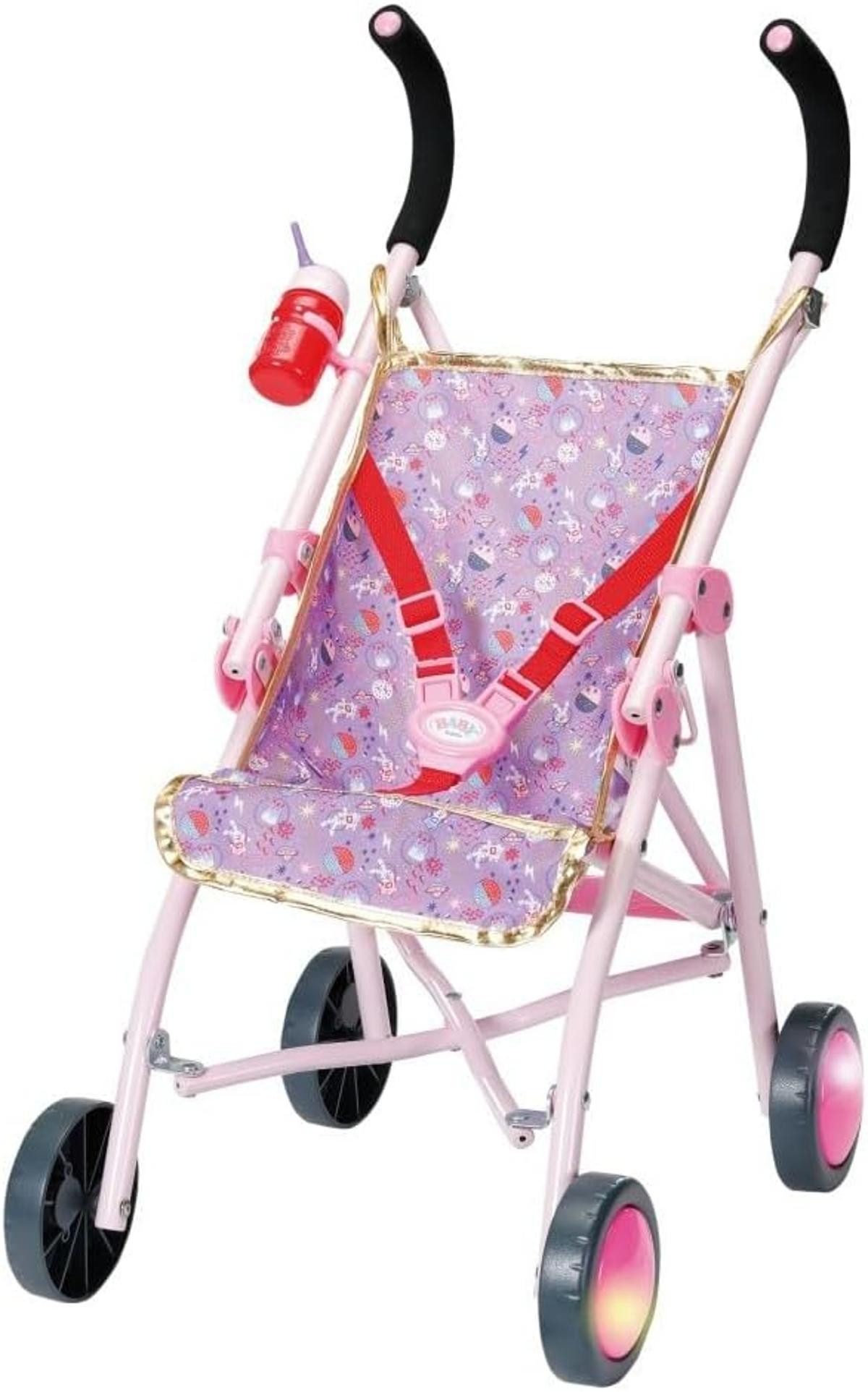 Zapf Creation® BABY born Happy Birthday Deluxe Buggy klappbarer Puppenwagen 829950