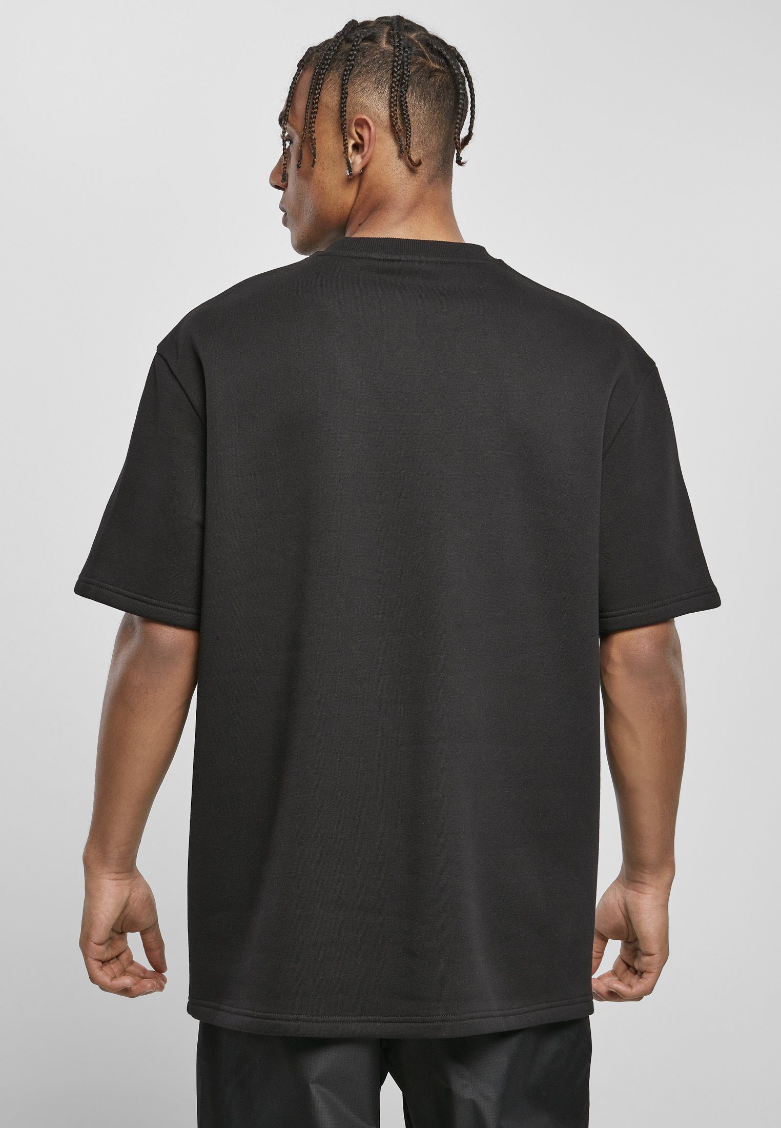 URBAN CLASSICS T-Shirt Herren Sweat Tee black (1-tlg) Oversized