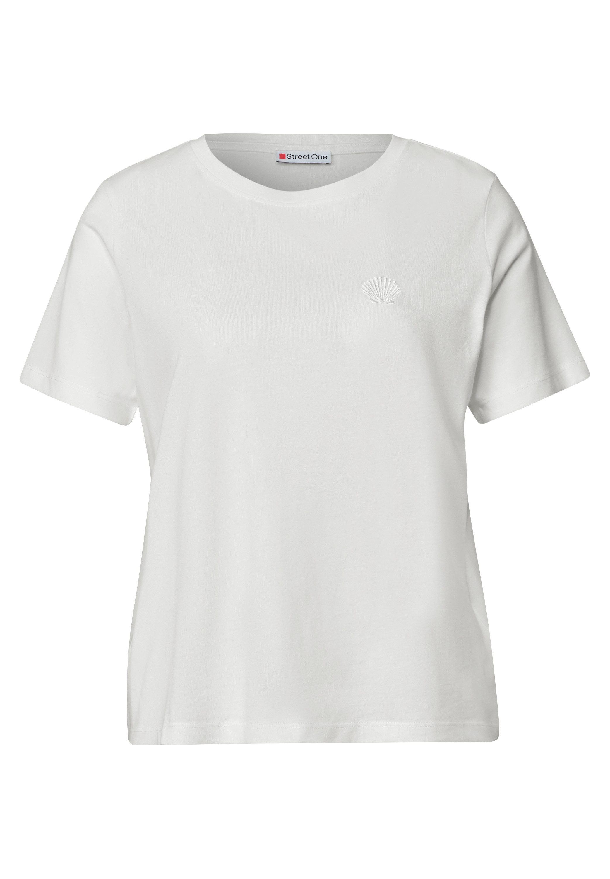 STREET ONE T-Shirt im soften Baumwoll-Mix – Bild 4 von 5