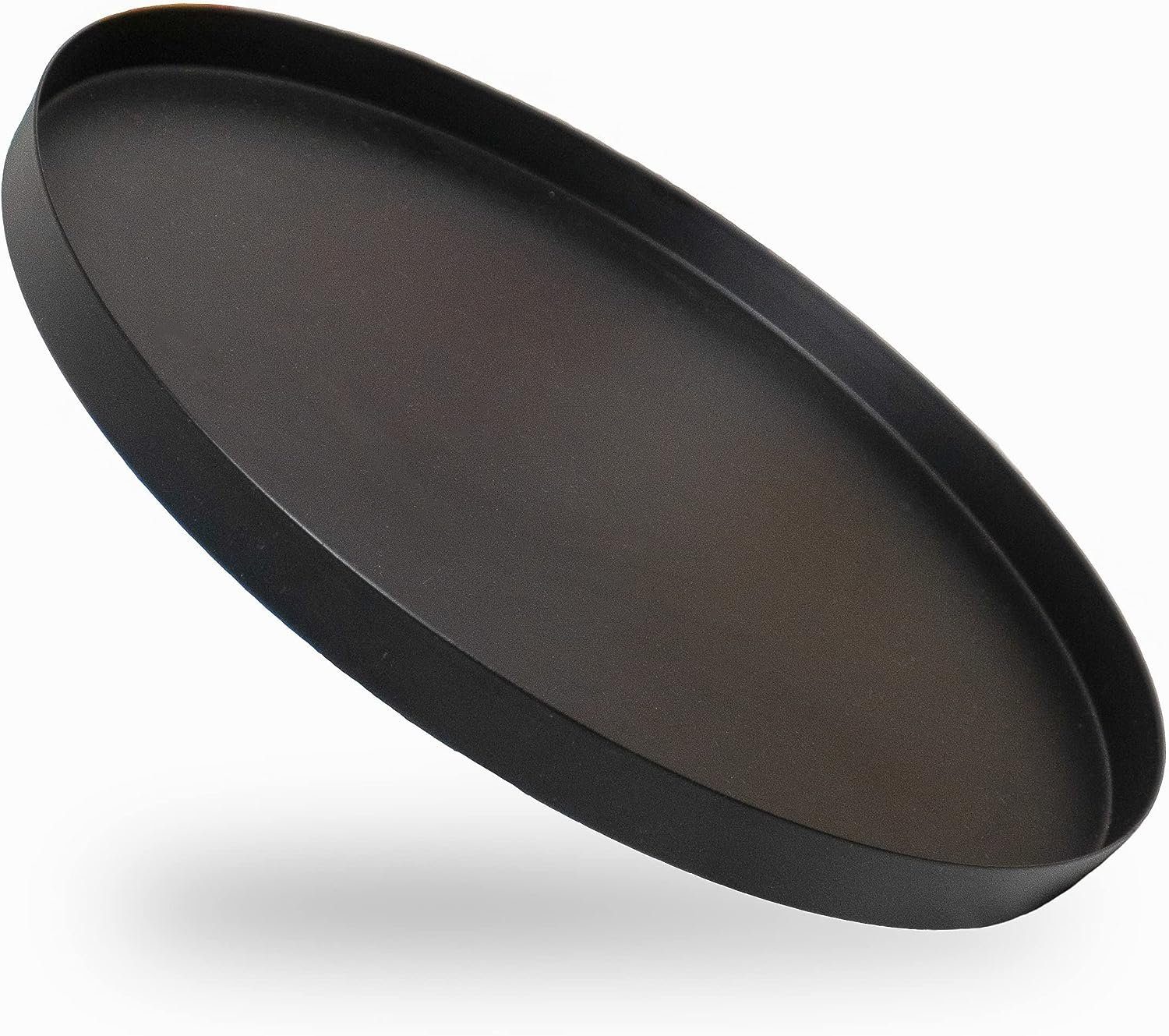 Casa Moro Tablett Orientalisches Tablett Prisma 38x38cm Mit Hammerschlag Optik, Aluminium