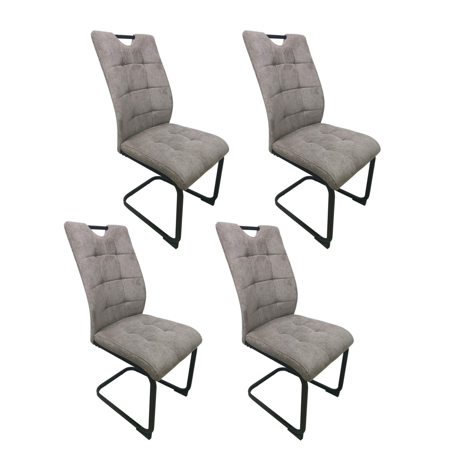 HTI-Living Esszimmerstuhl Schwingstuhl Mateo Beige 4er-Set (Set, 4 St), Ess günstig online kaufen